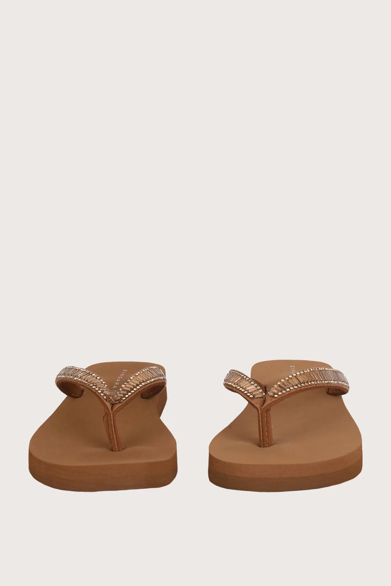 SANDALIAS BAJAS CARLOTA MARRÓN Zingara