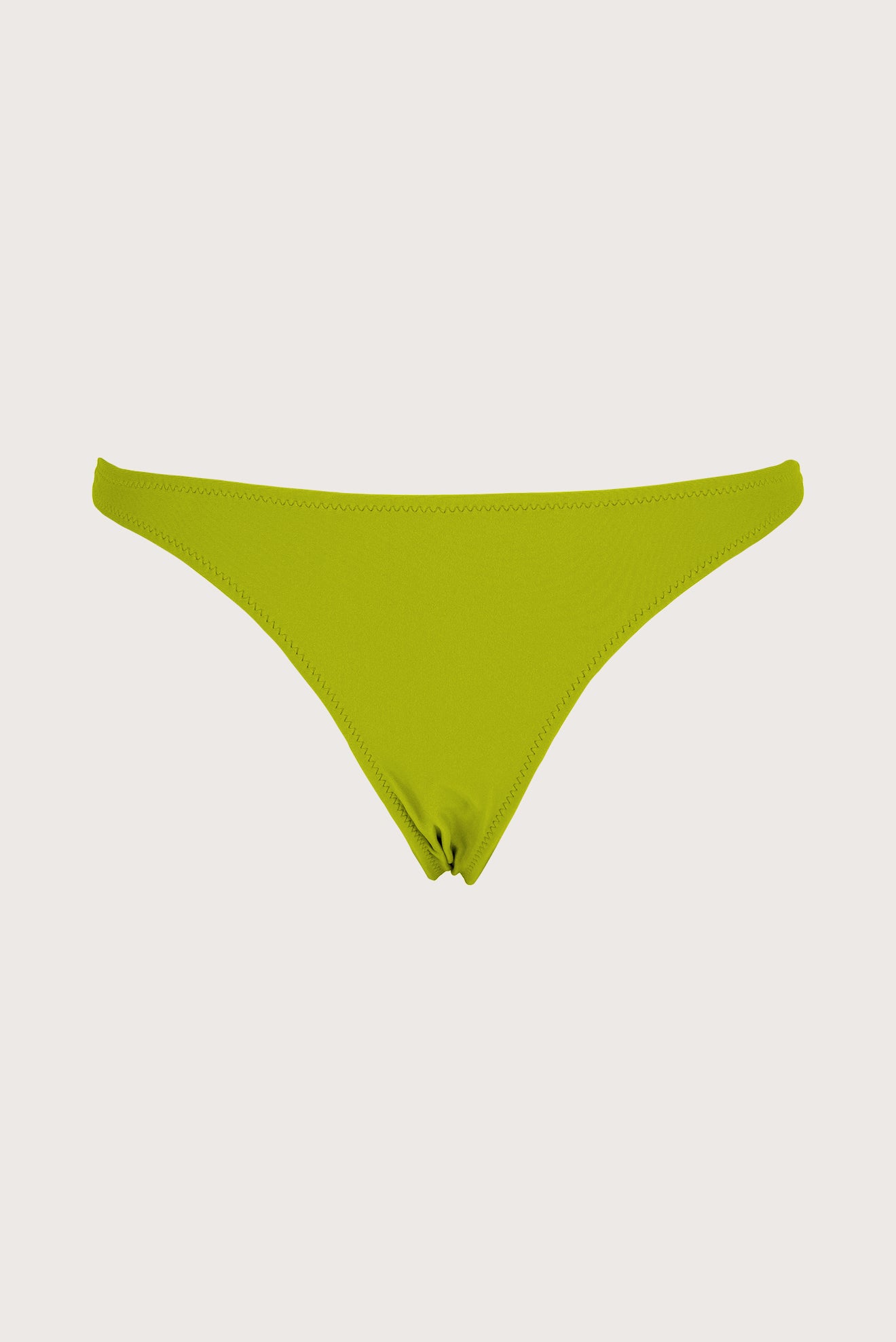 Seam Bikini Bottom Green Lime