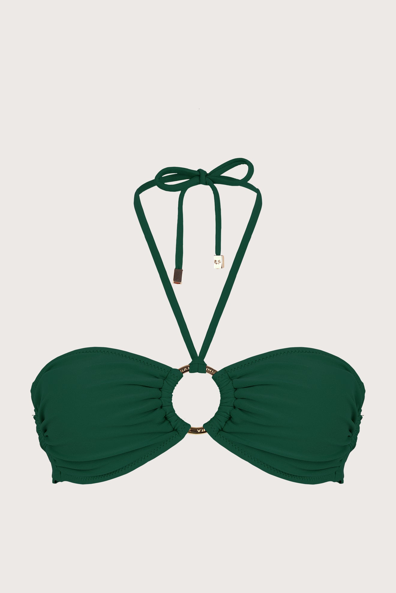 Sptrapless Bikini Top Trophy Green