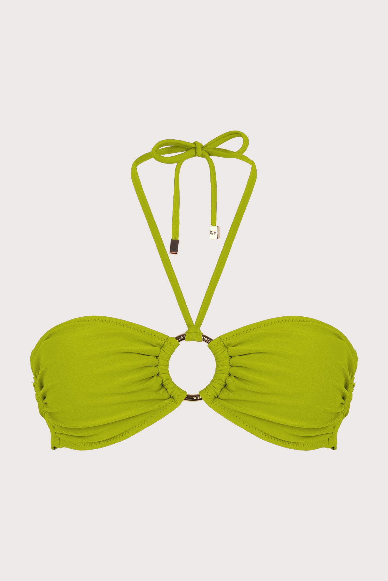 Strapless Bikini Top Joker Green