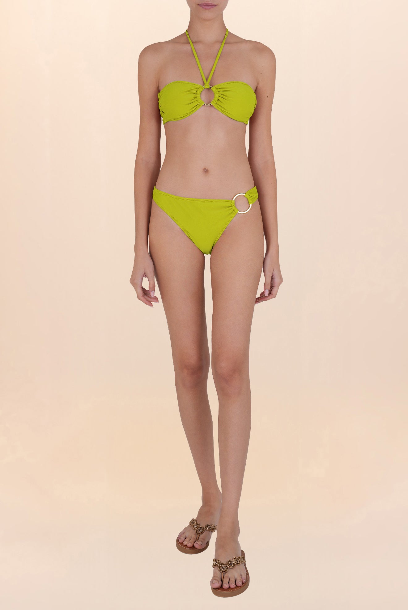 Top Bandeau Argolla Joker Verde Lima