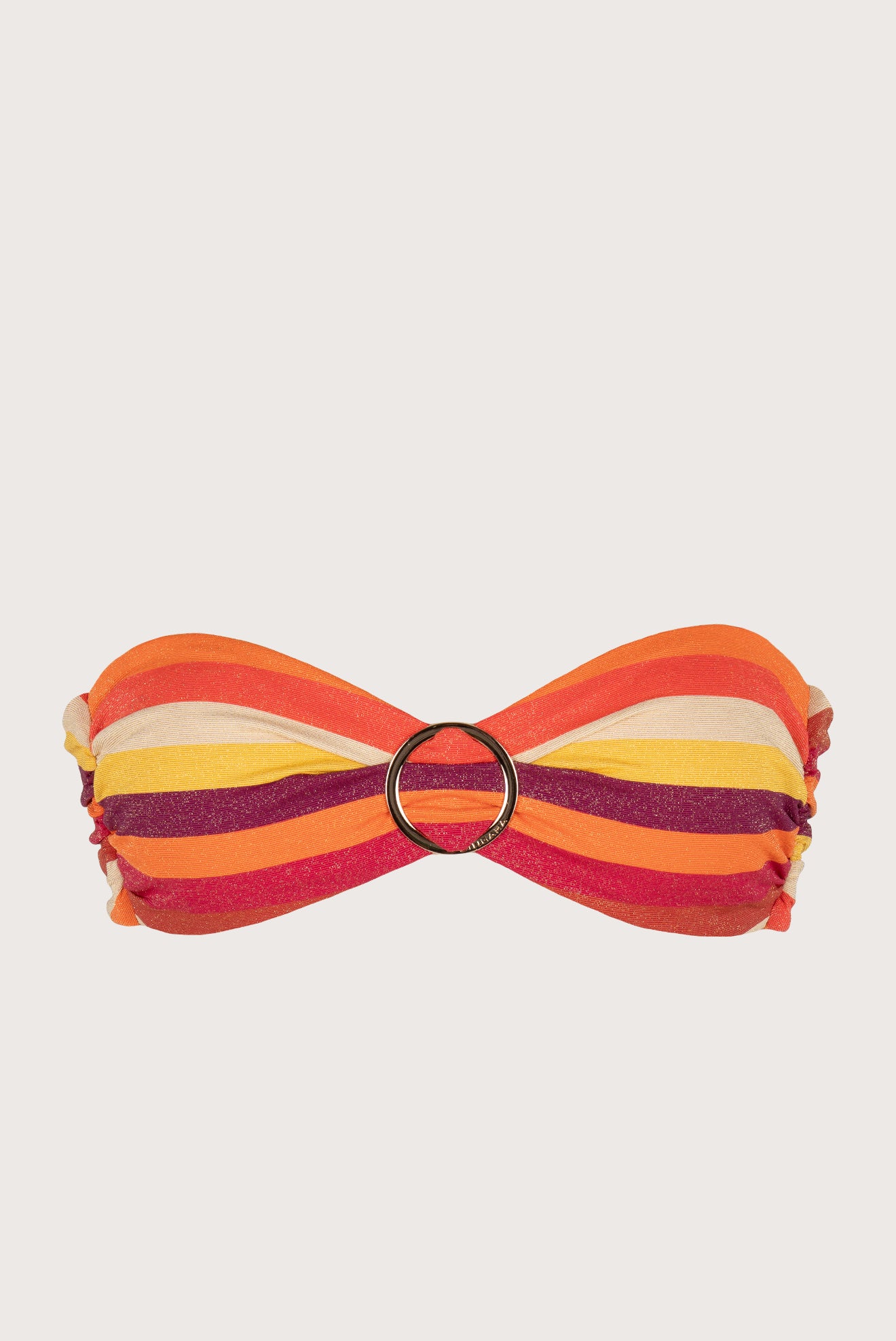 TOP BANDEAU ARGOLLA ENTRELAZADO SUNSET