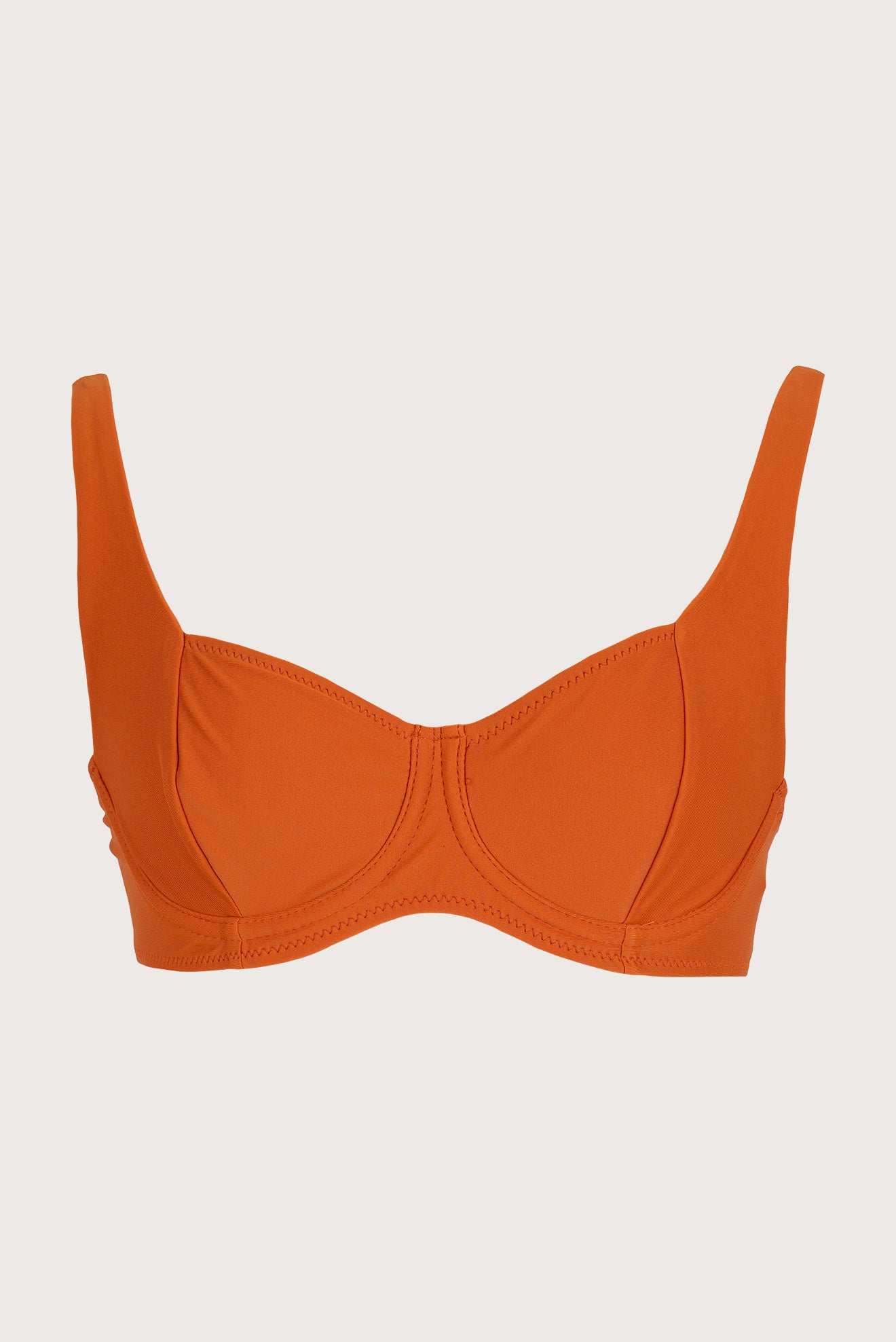 Corset Bikini Top Fox Orange