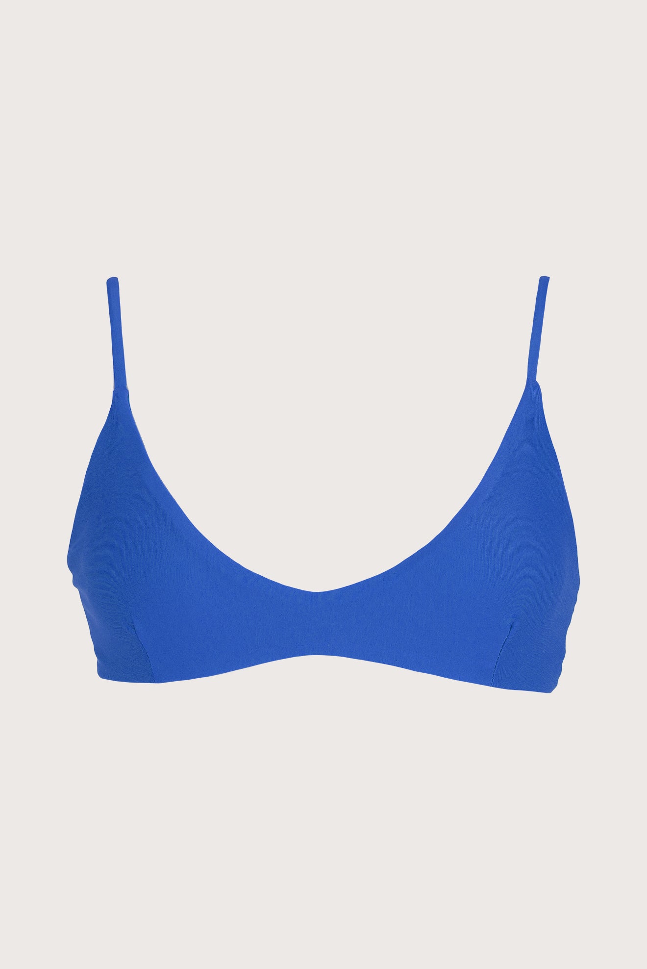 Triangle Bikini Top Oltremare Blue