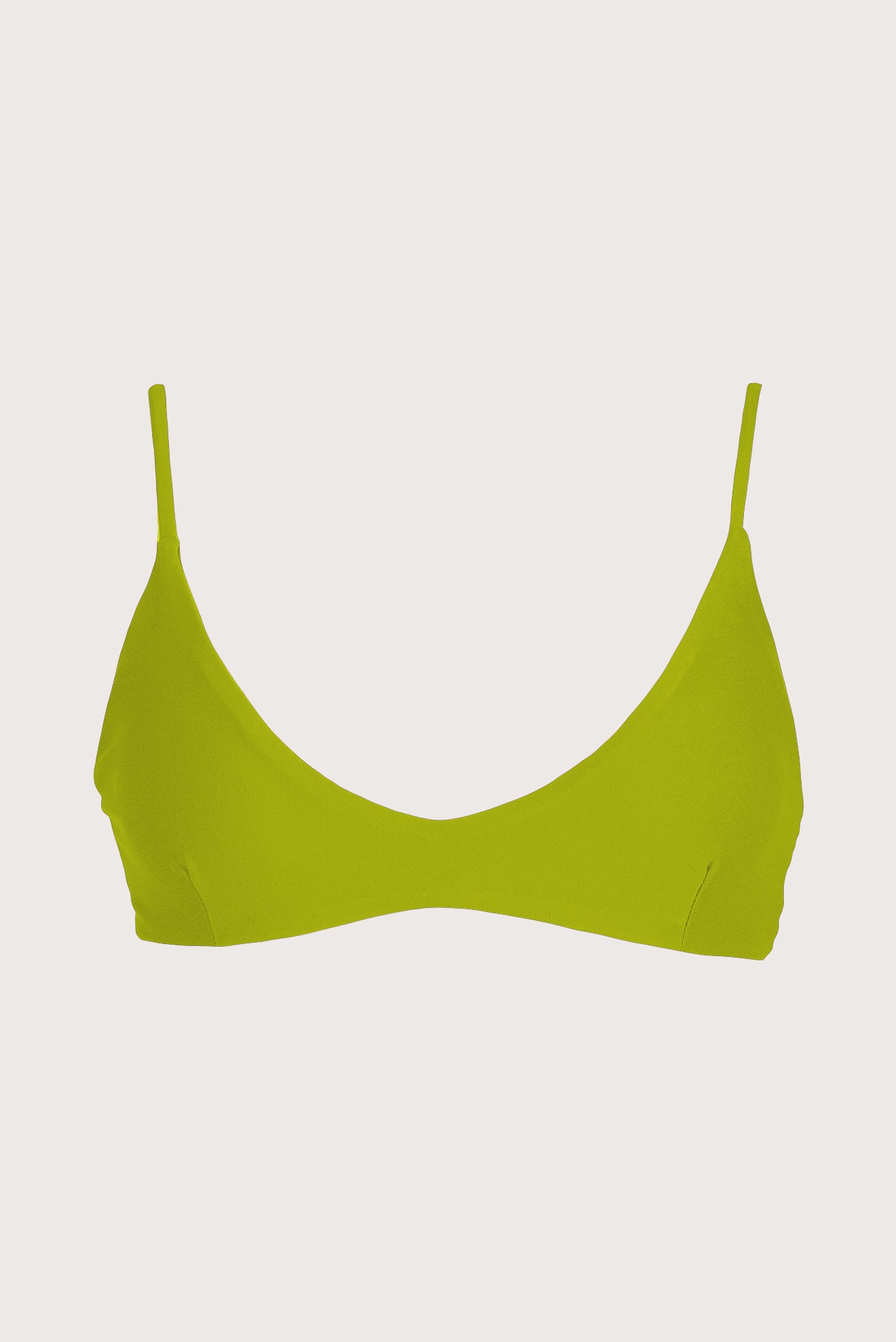 Triangle Bikini Top Joker Lime Green
