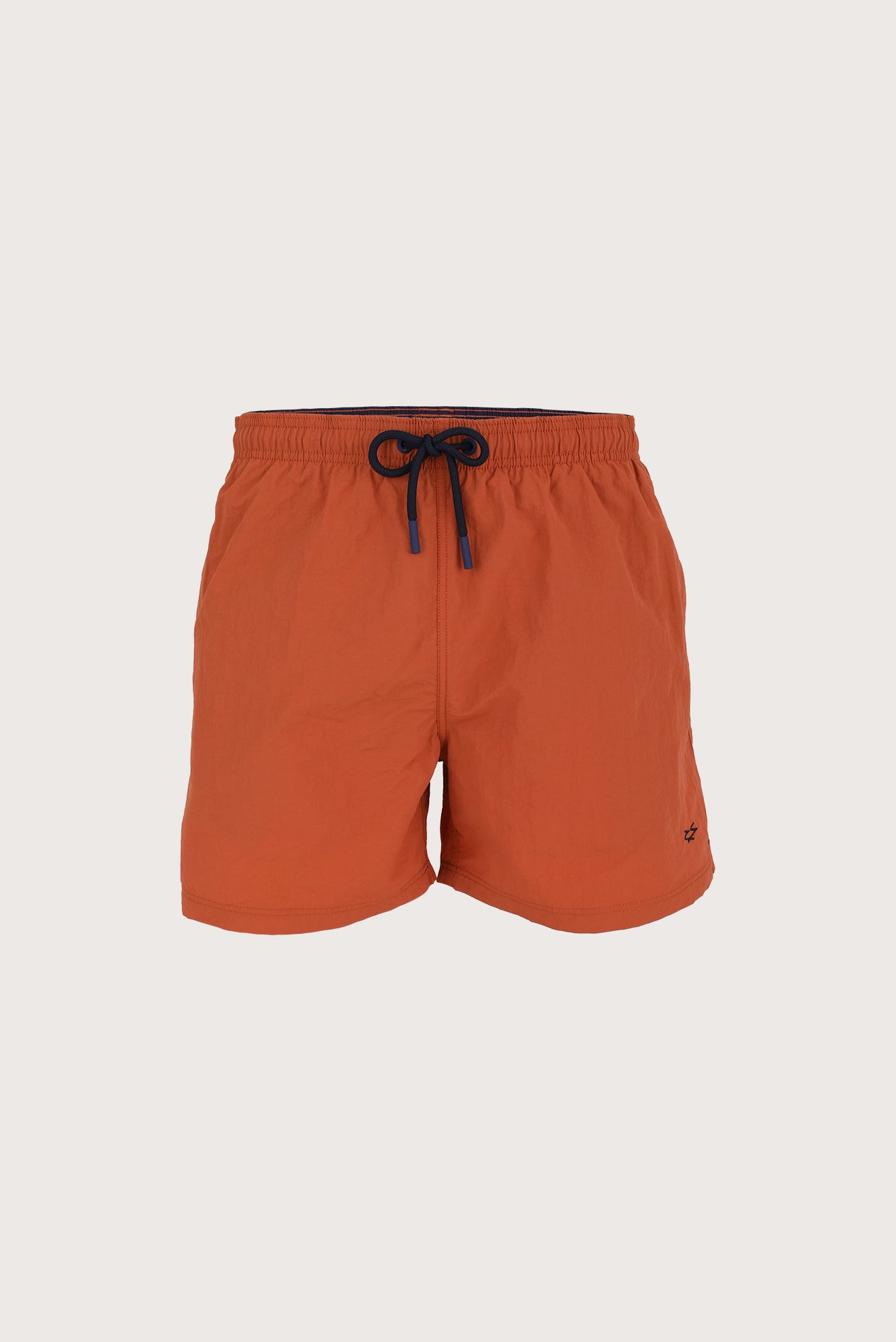 Men Swim Shorts Brown
