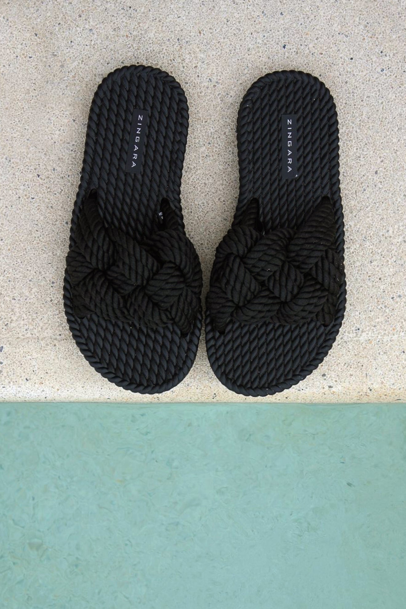 Knot Sandals Black