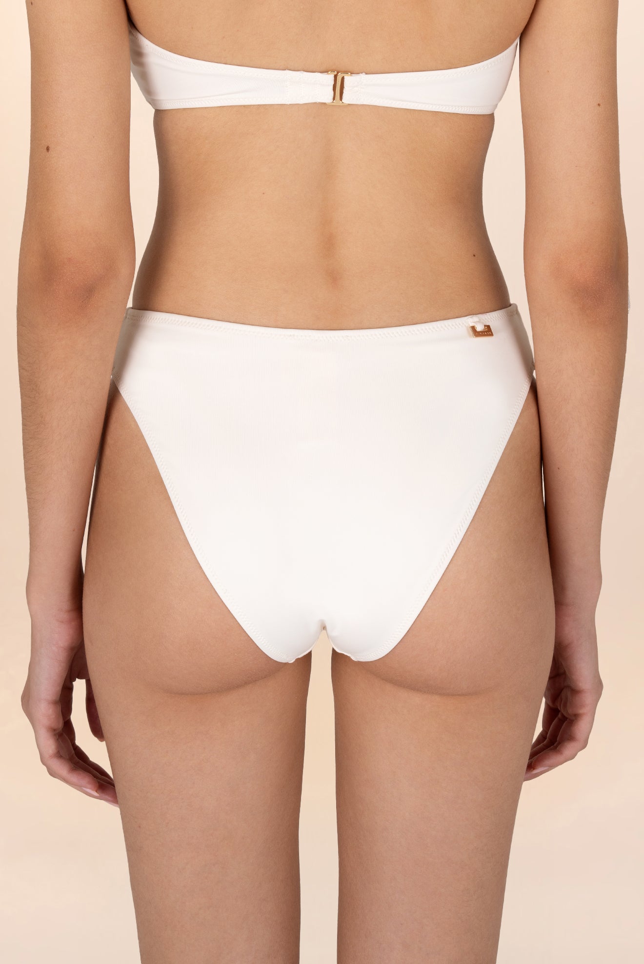 High-Leg Bottom Off White