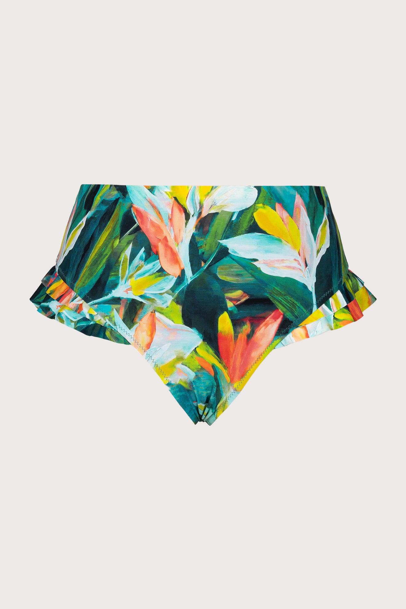 Versalles High-Waist Ruffle Bottom