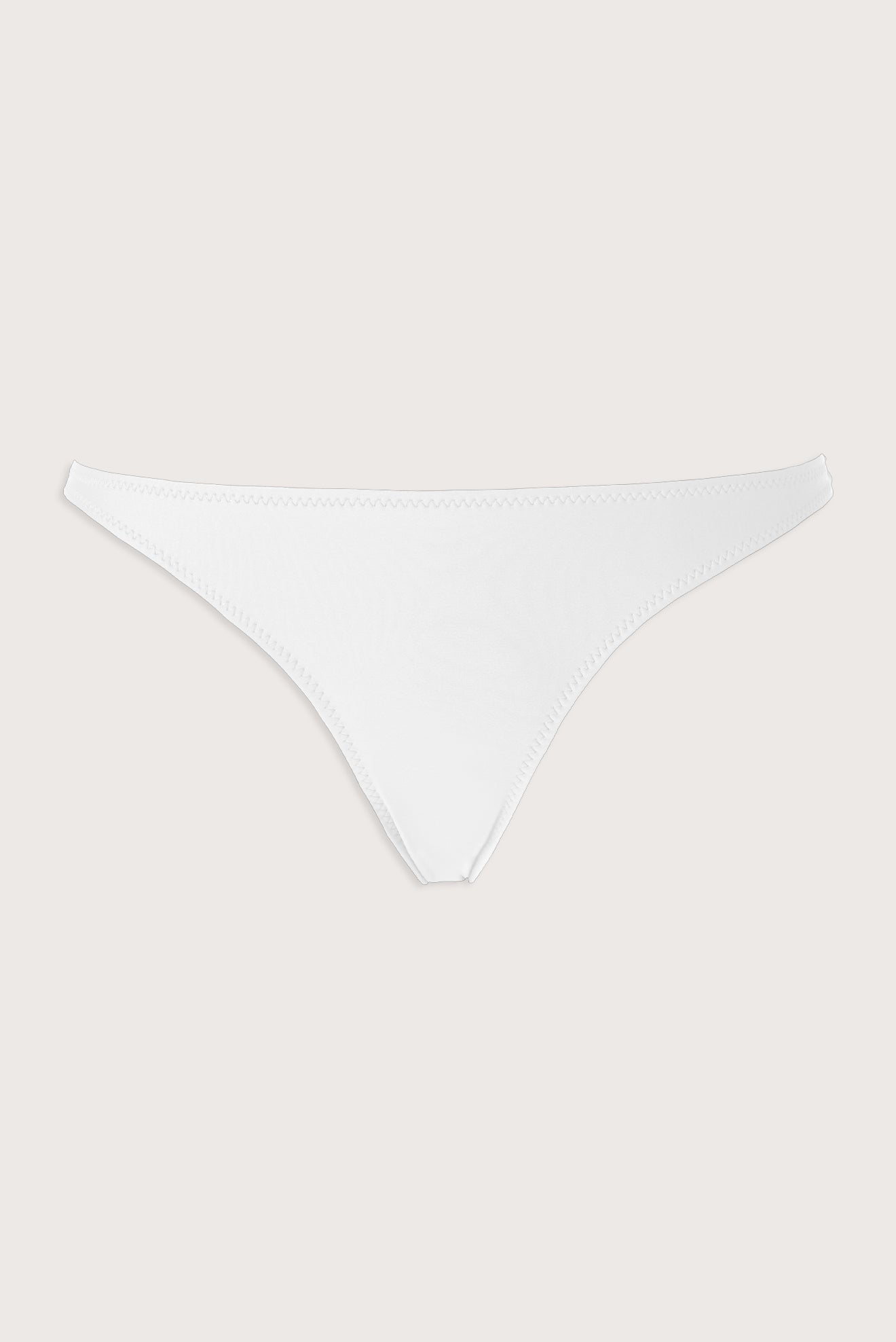 Ivory White Seamless Bottom