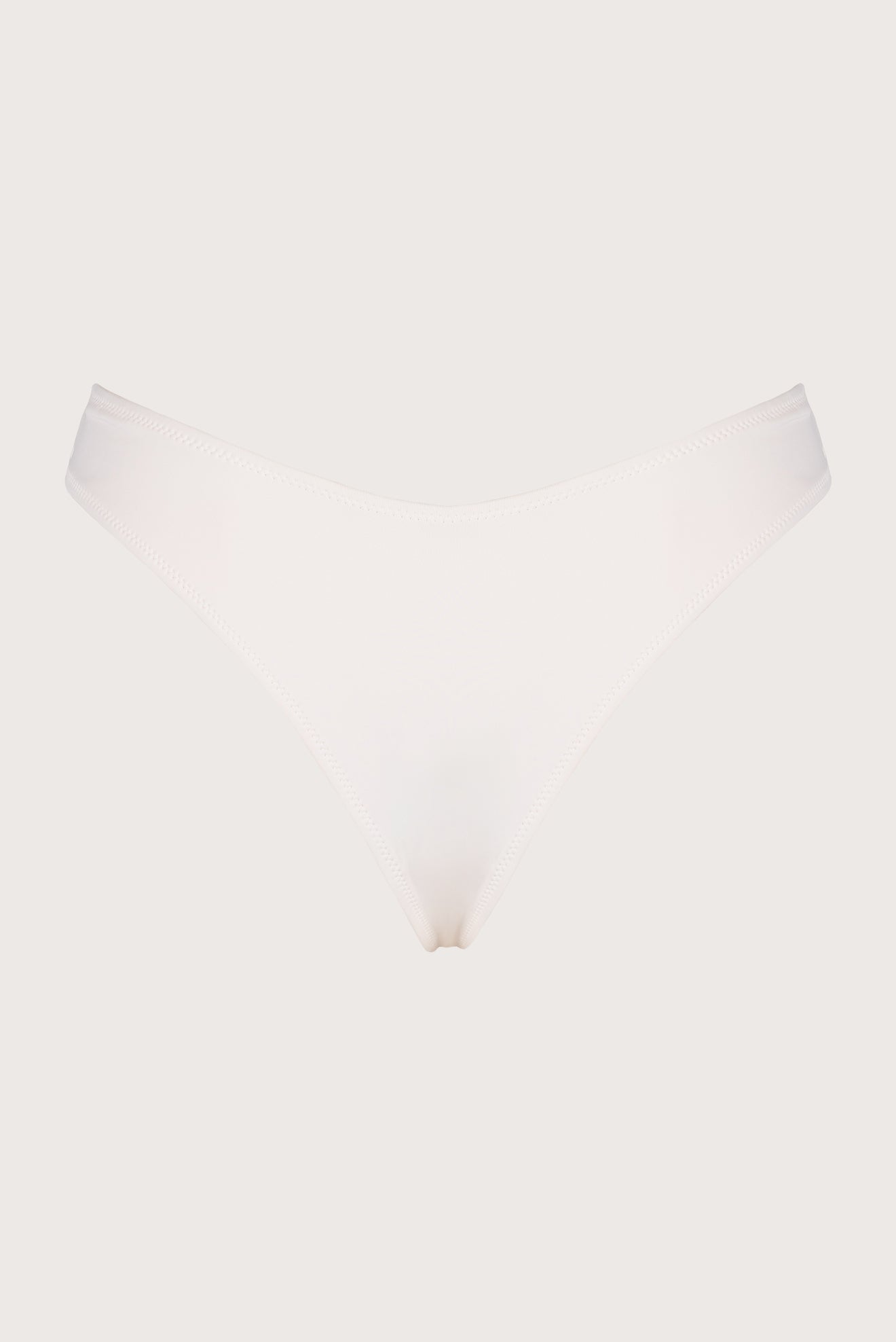 Zigzag V Bottom Off White