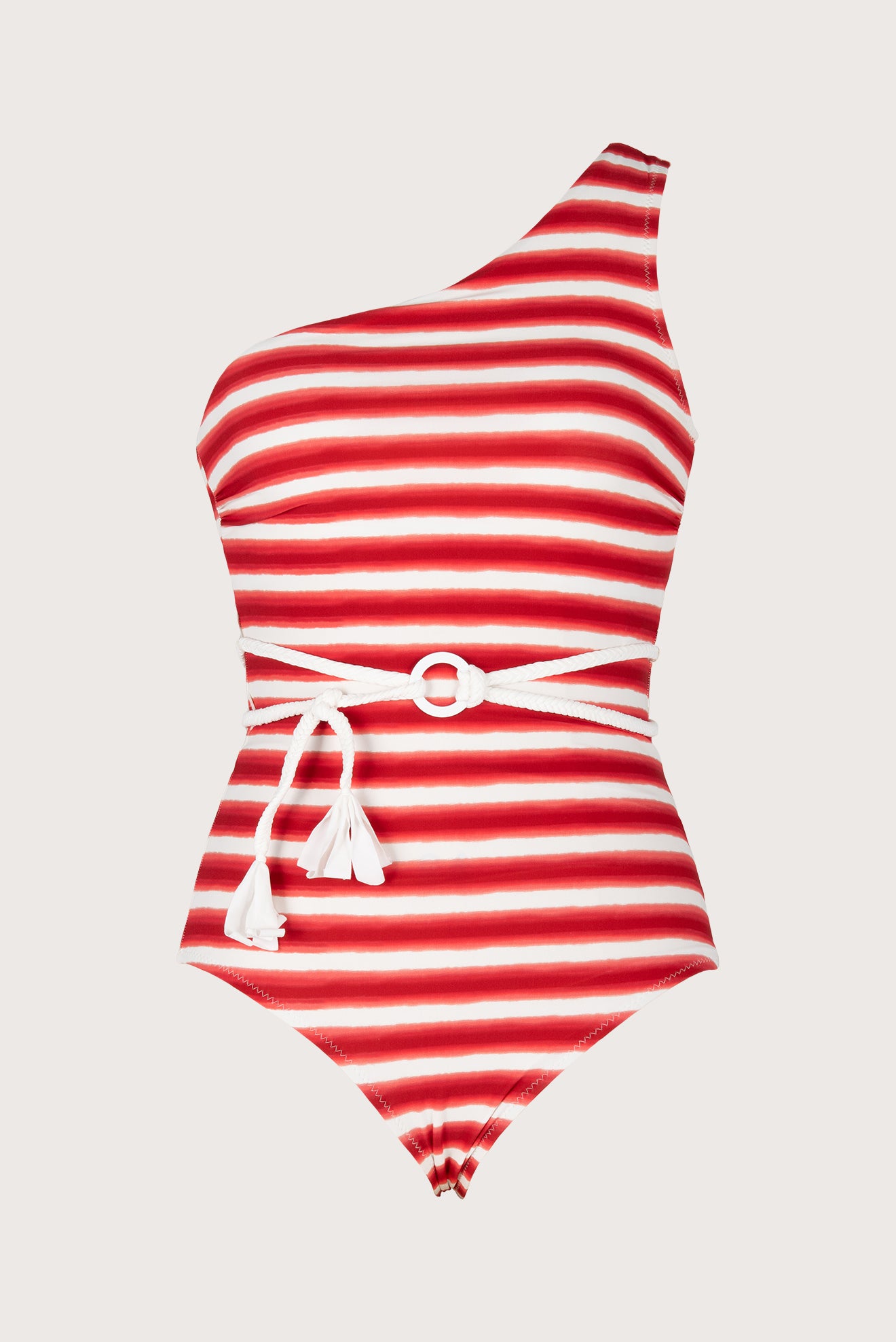 Arona Asymmetric Braided Belt One-Piece