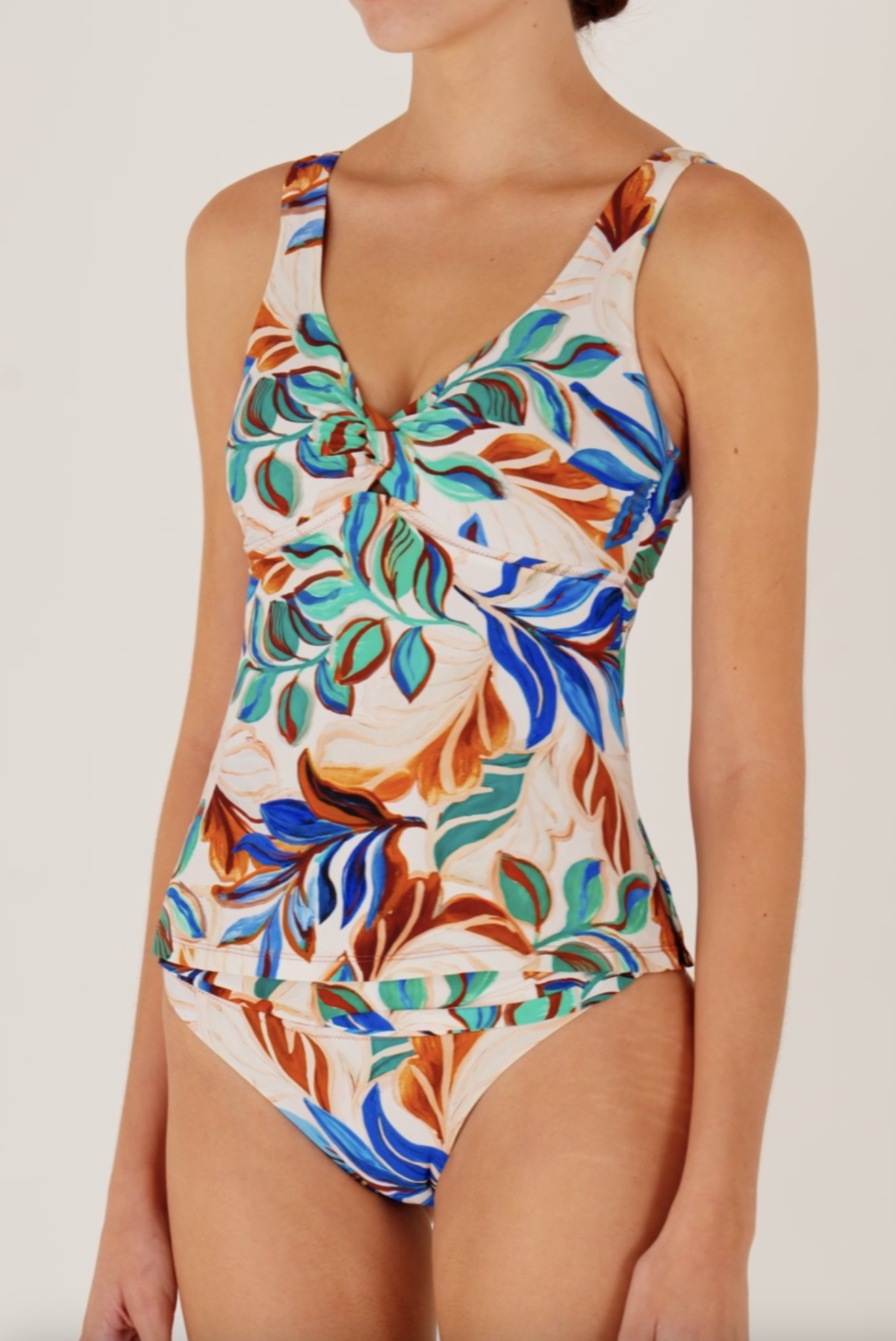 Twisted Tankini Top Metz