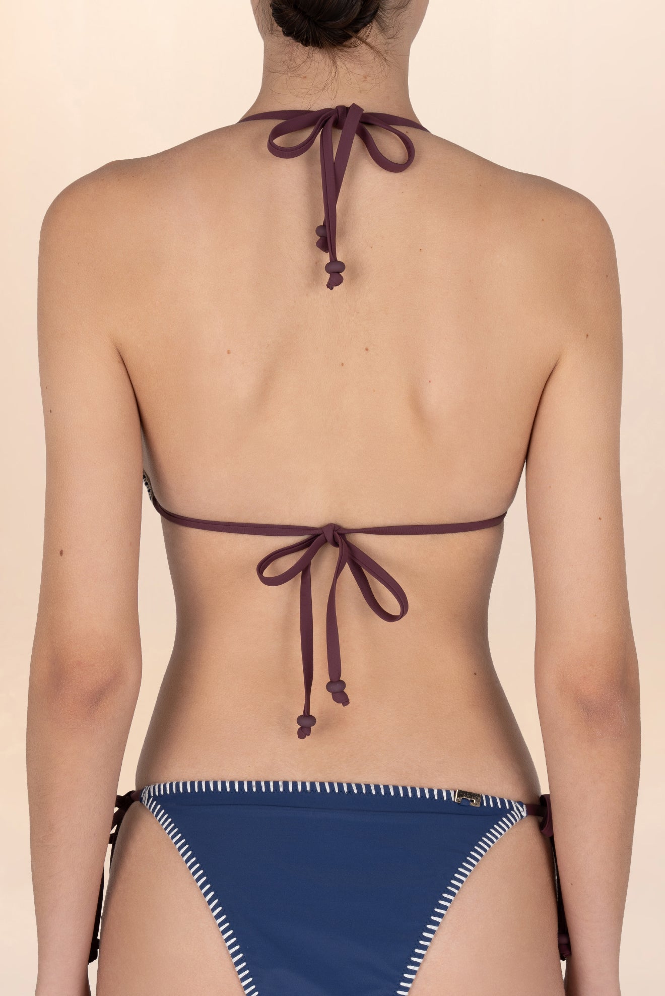 Marylin Ring Bikini Top Sarzay Blue