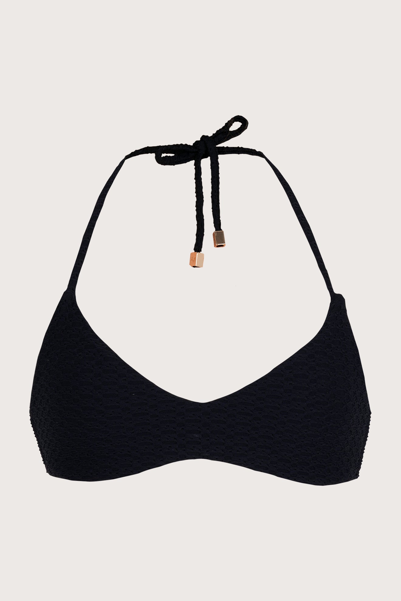 Koloa Triangle Bikini Top Black