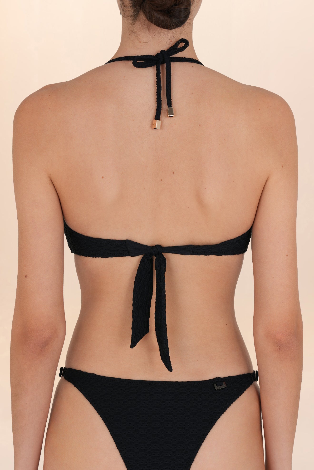 Koloa Triangle Bikini Top Black