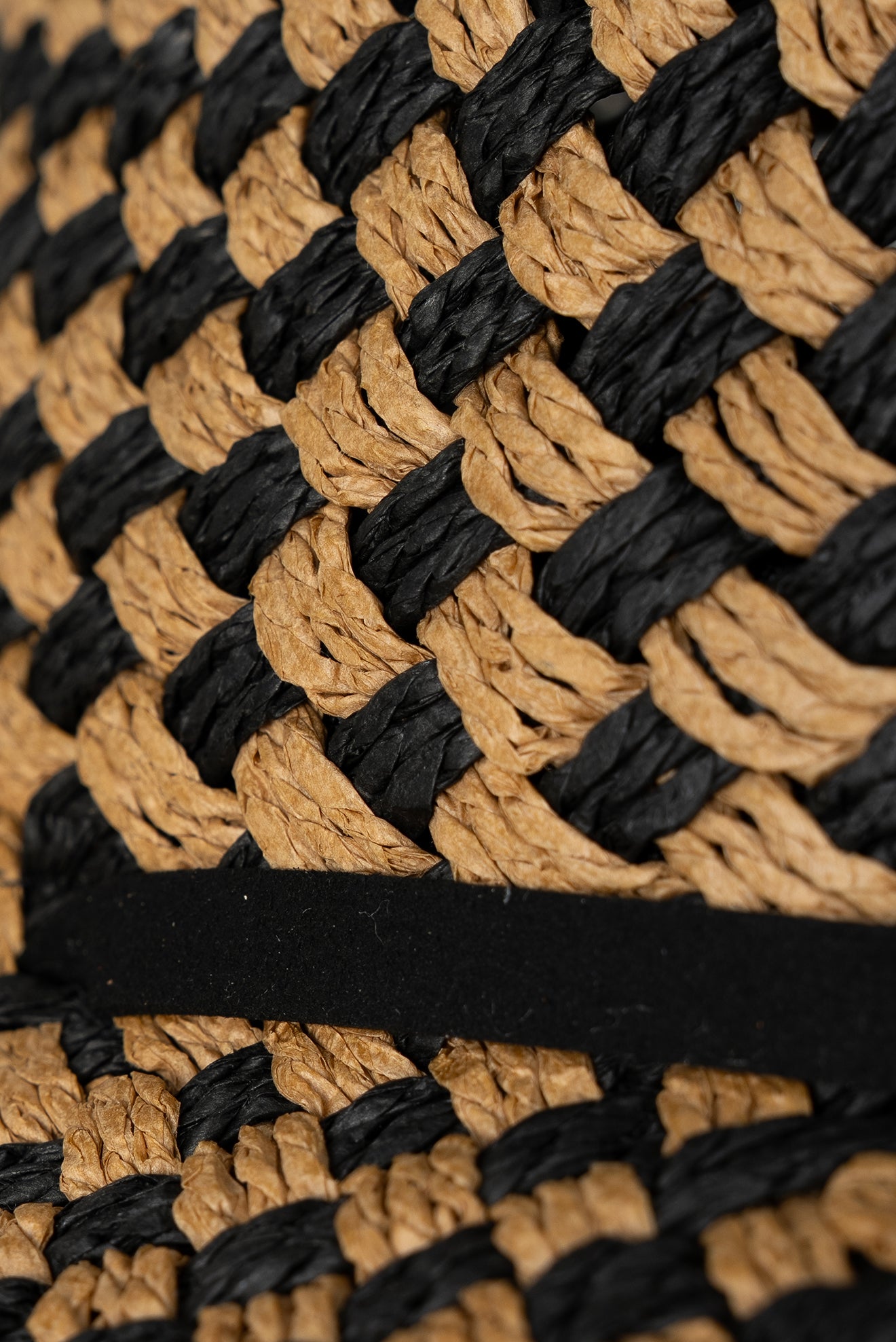 Versalles Two-Tone Hat Black/Coffee