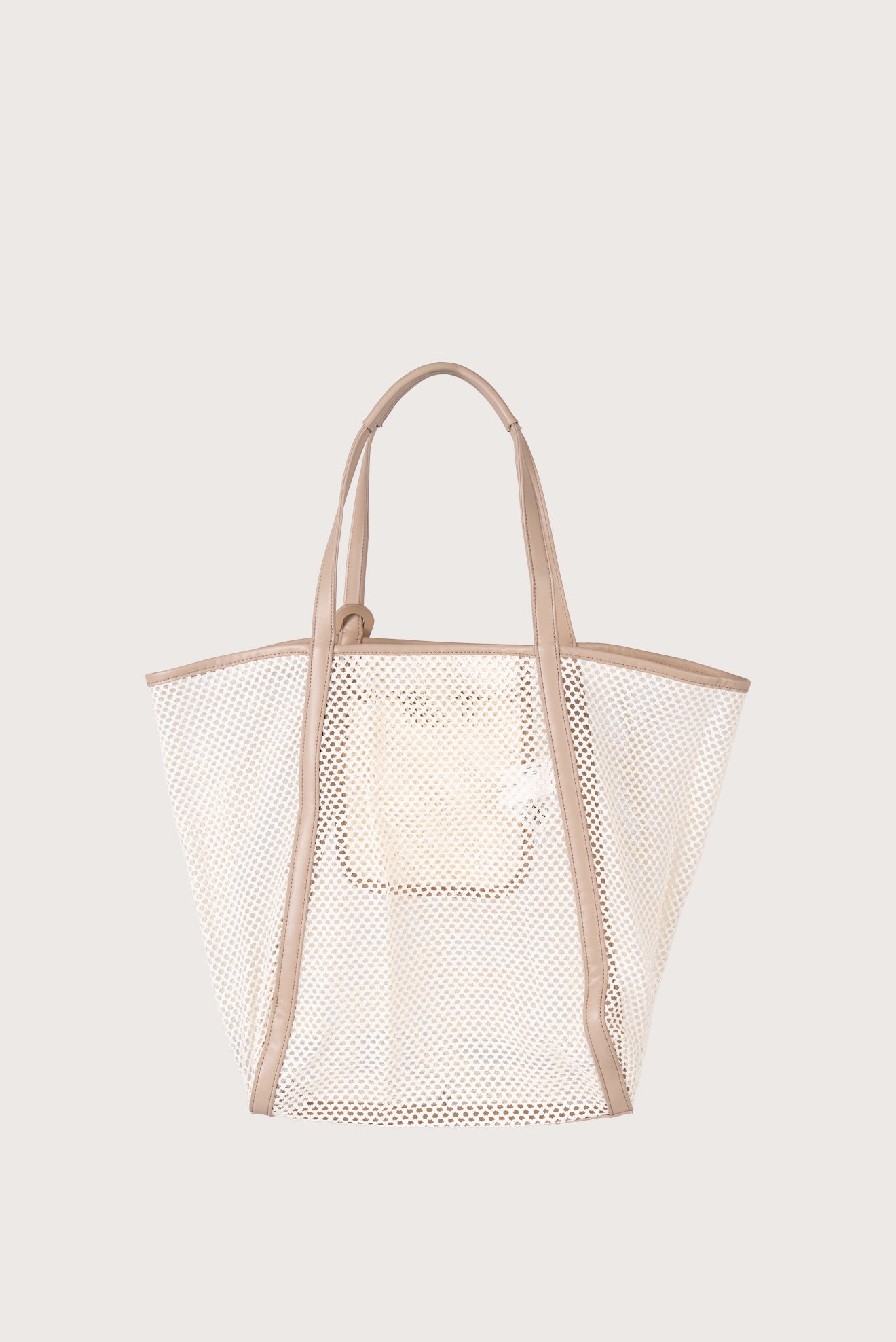 Mesh Tote Bag Cream