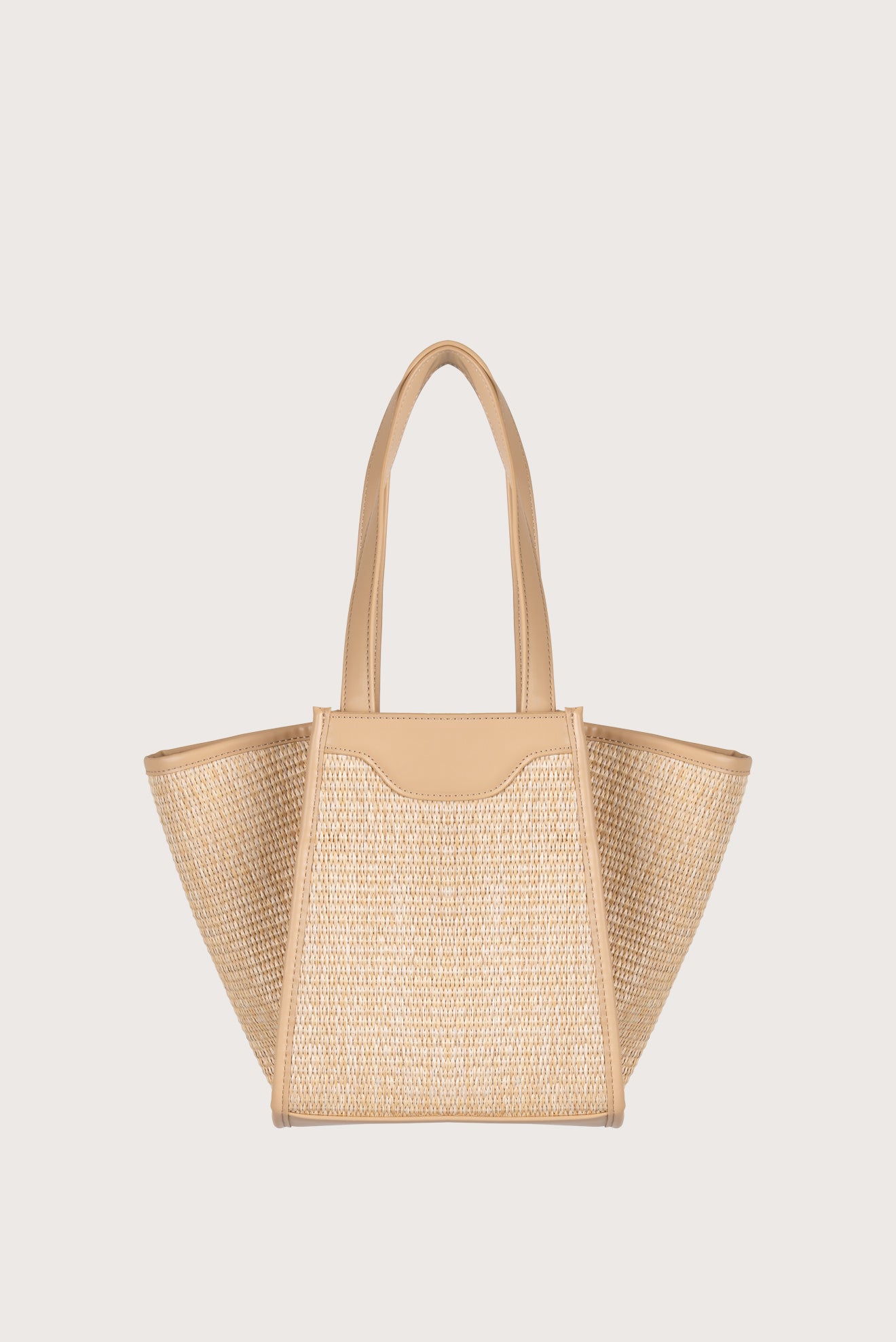 Bolsa Mini Tote Natural Beige