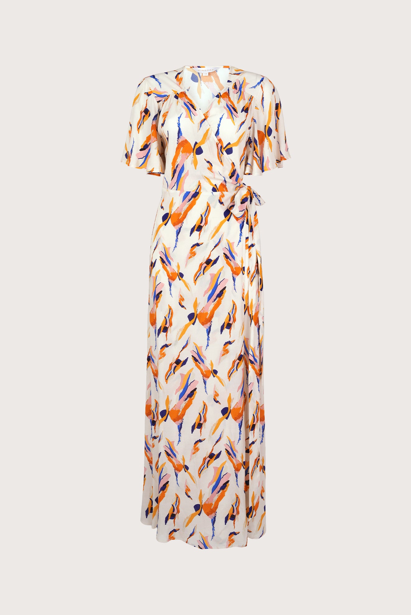 Calais Long Wrap Dress