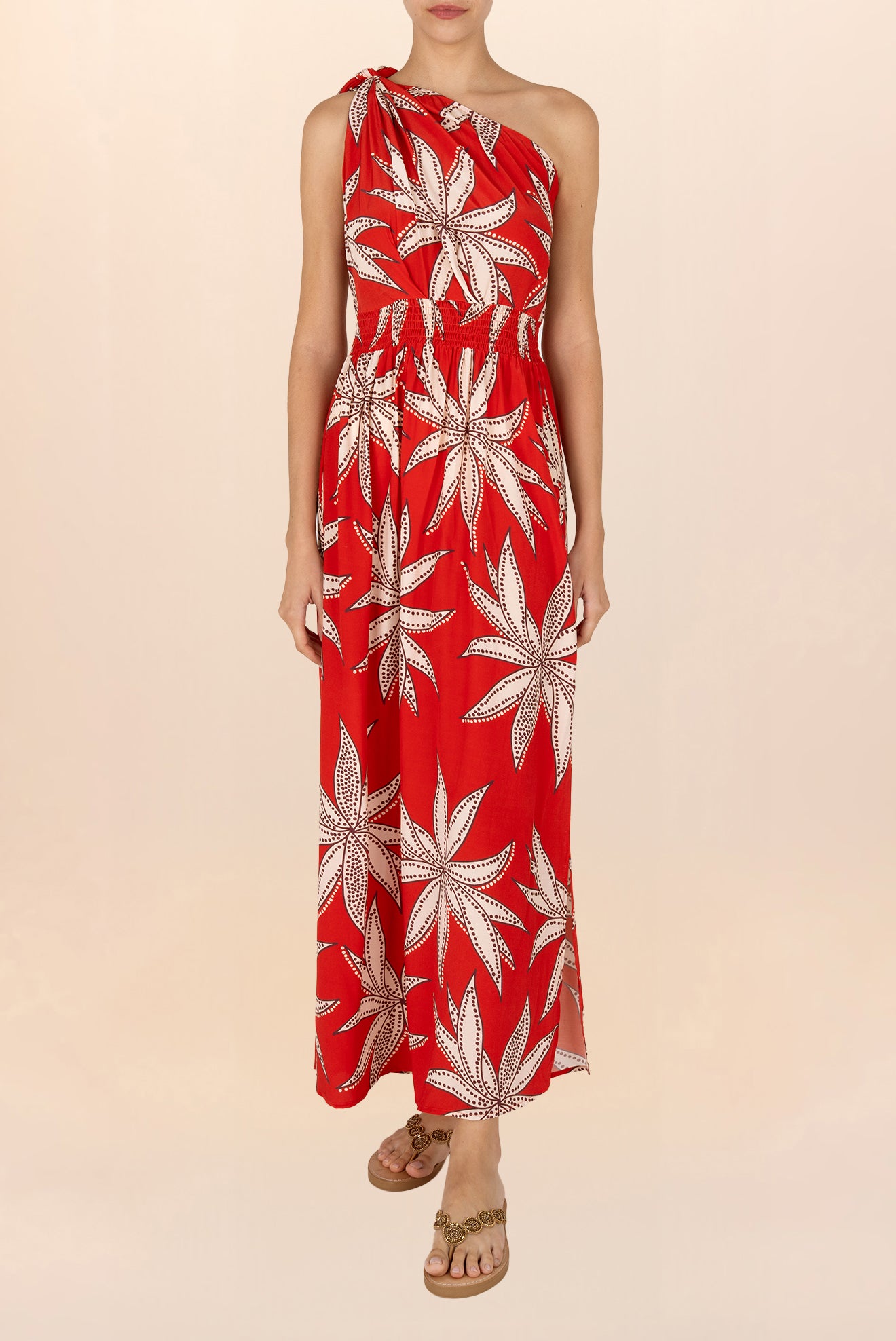 Nimes Printed Long Dress