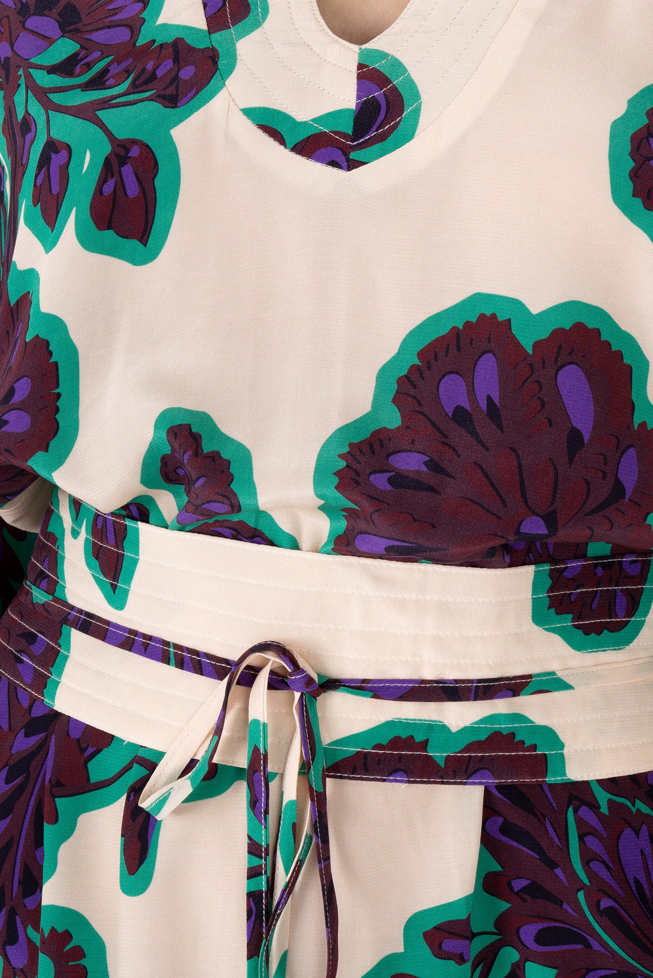 Lucera V-Neck Short Kaftan