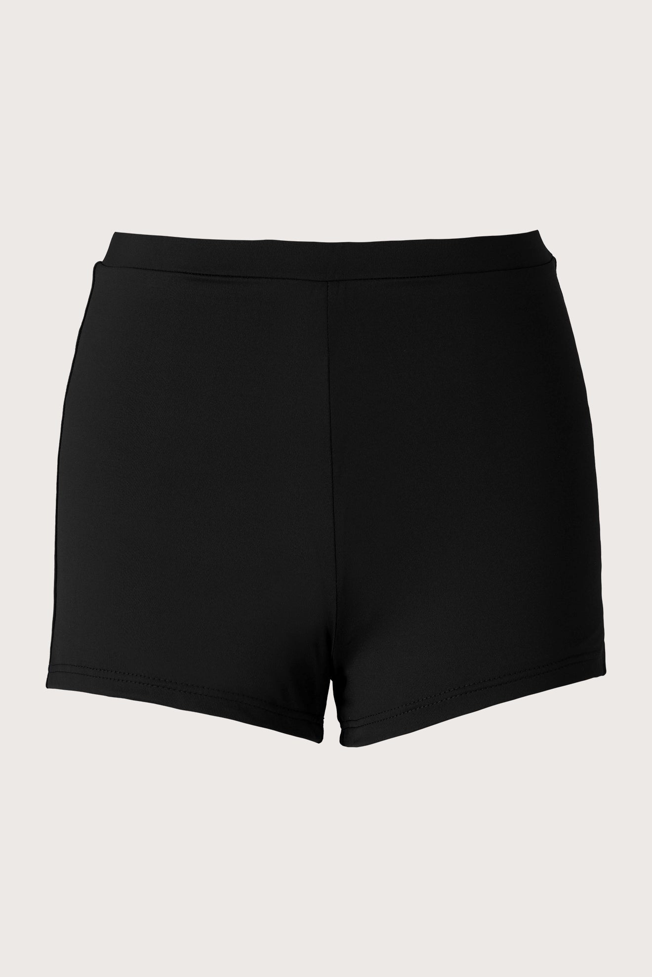 Black Elastic Short Bottom