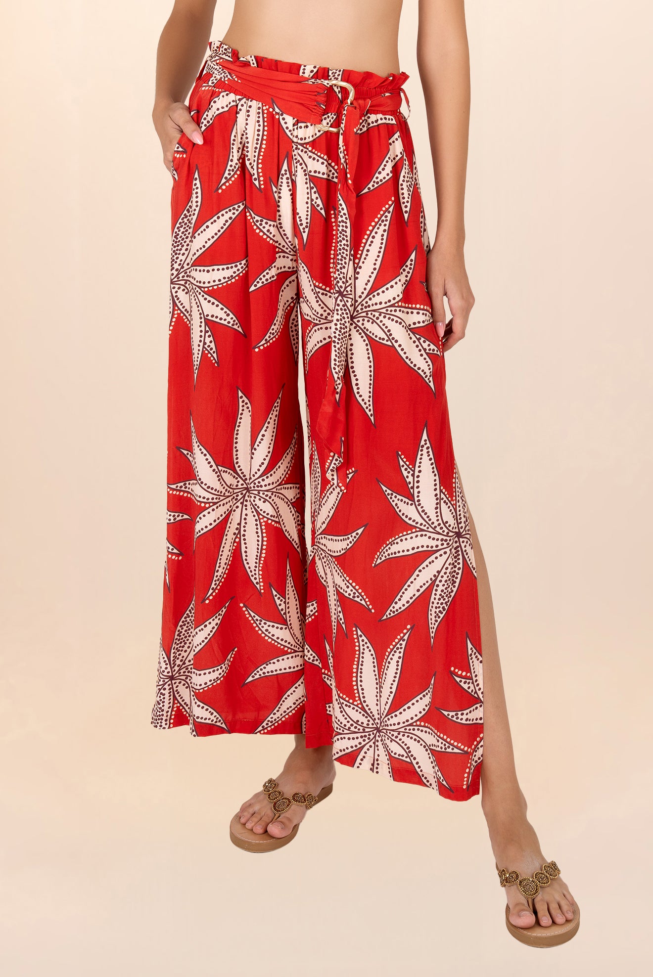Nimes Printed Palazzo Pants
