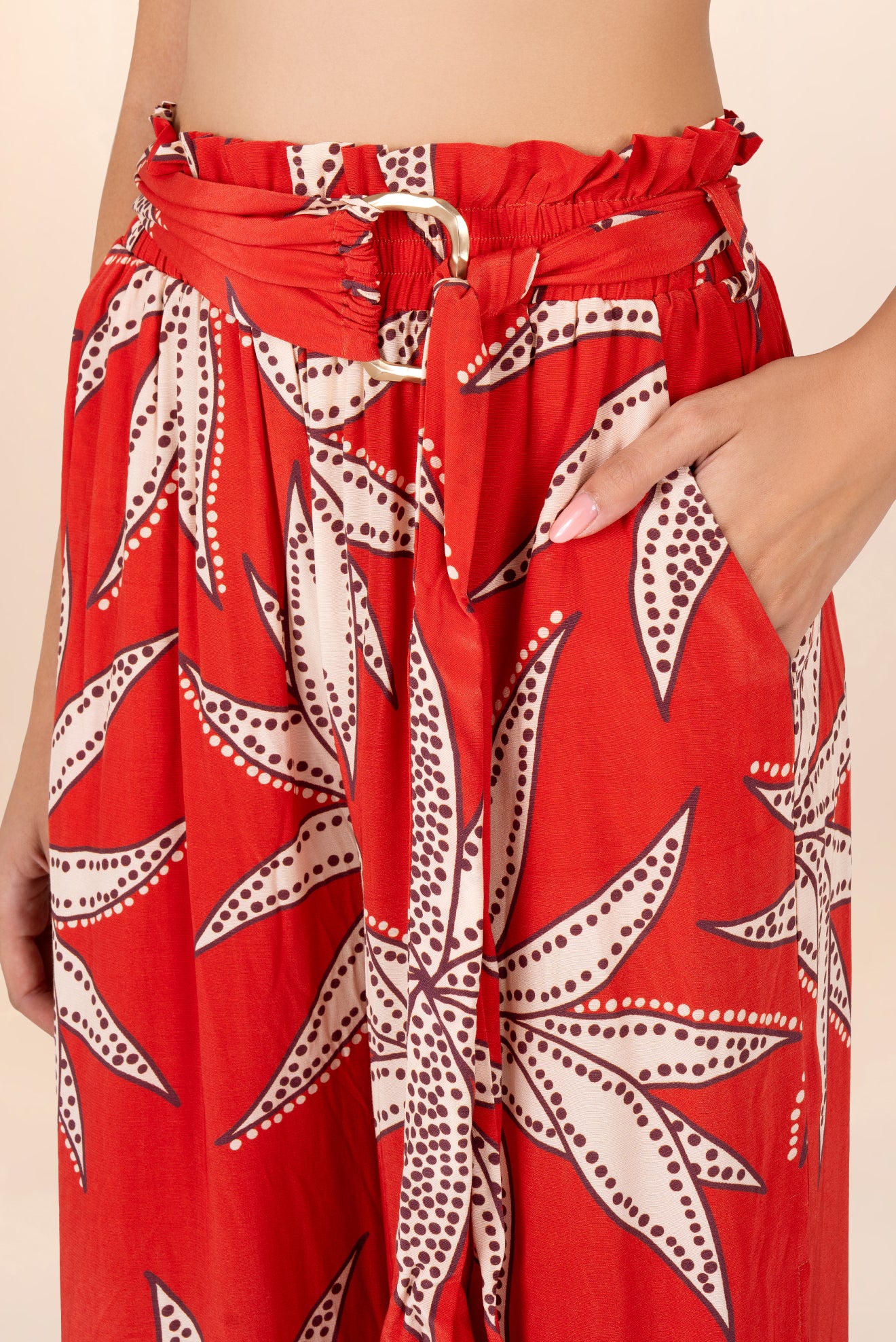 Nimes Printed Palazzo Pants