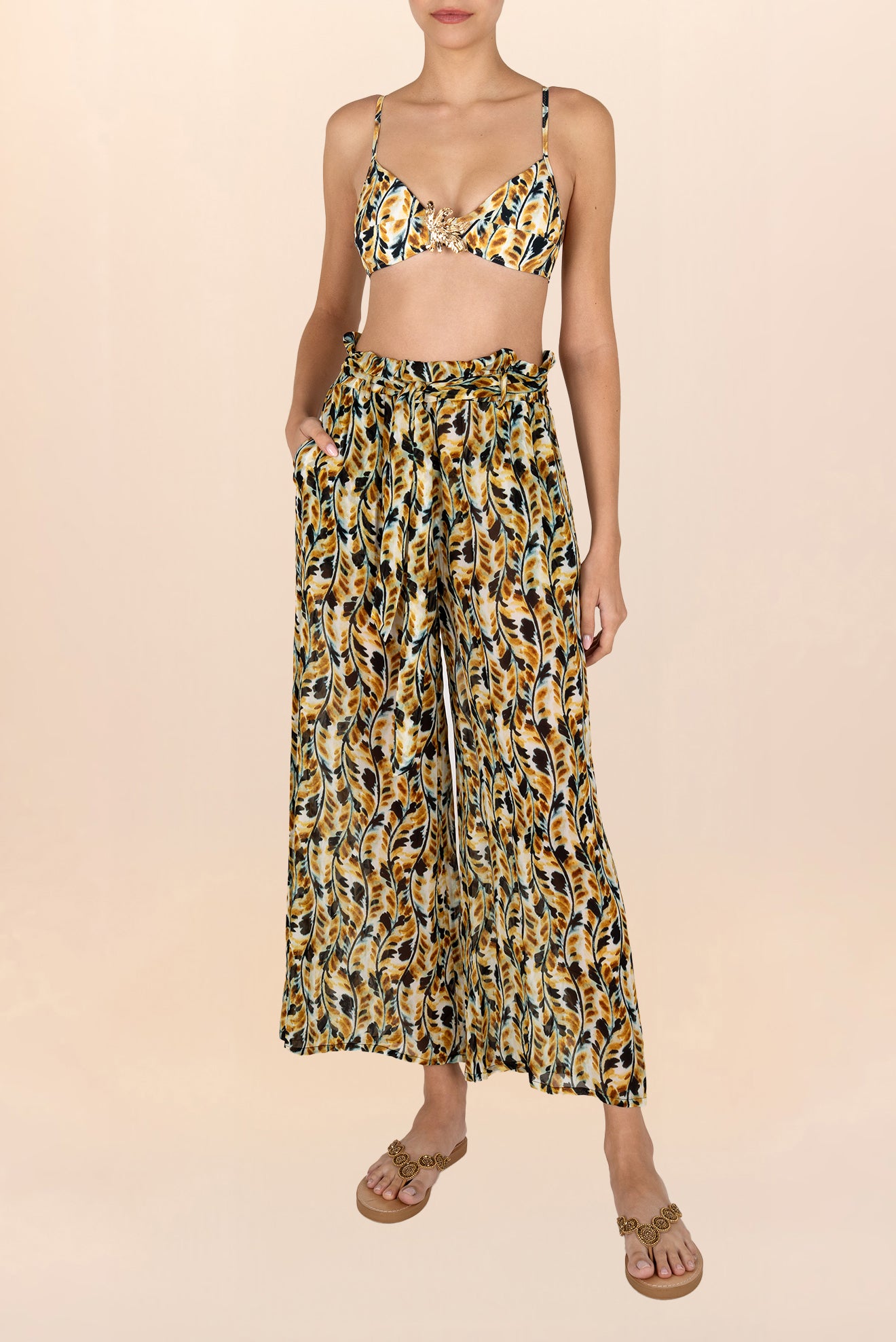 Suno Printed Pants