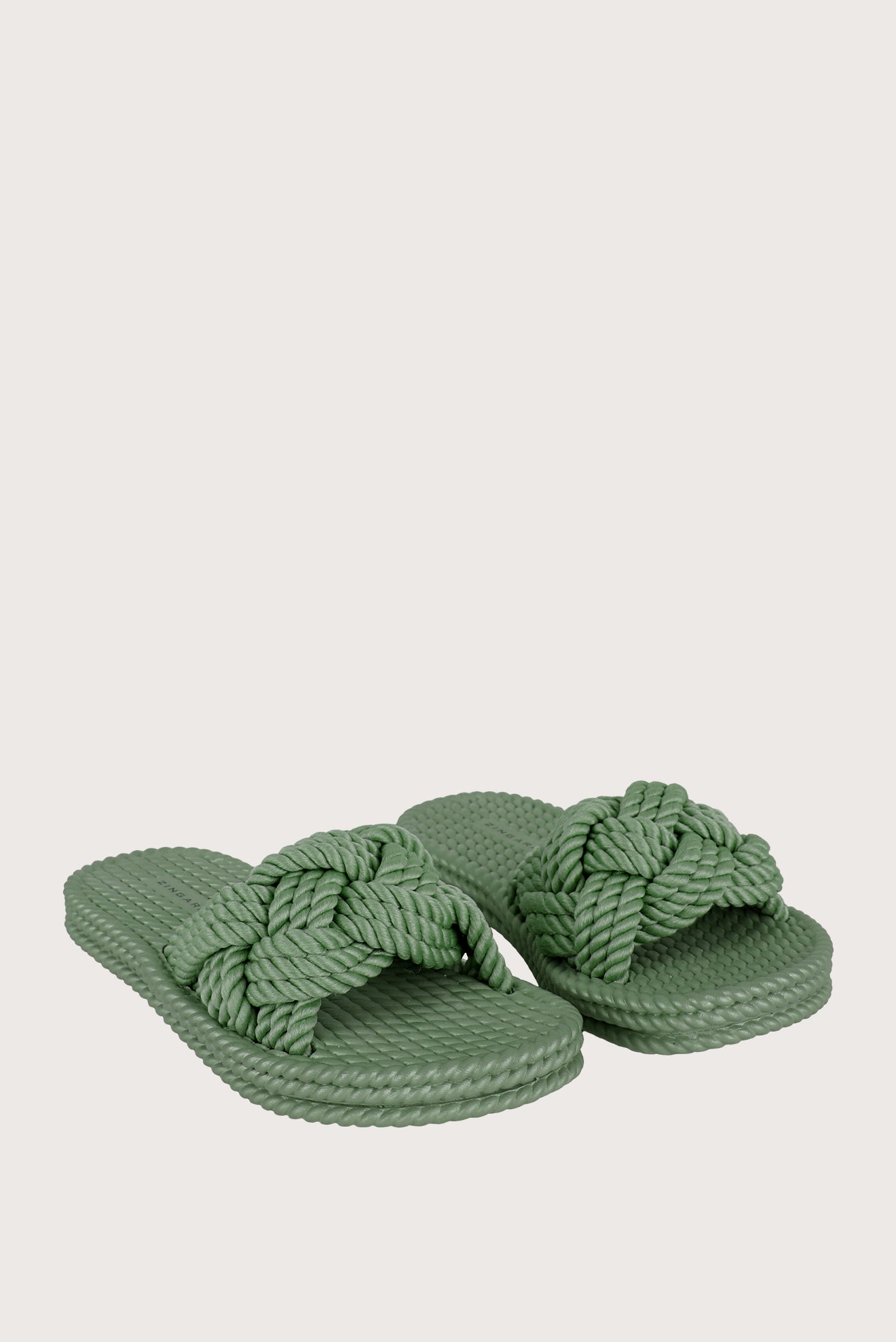 Knot Sandals Green