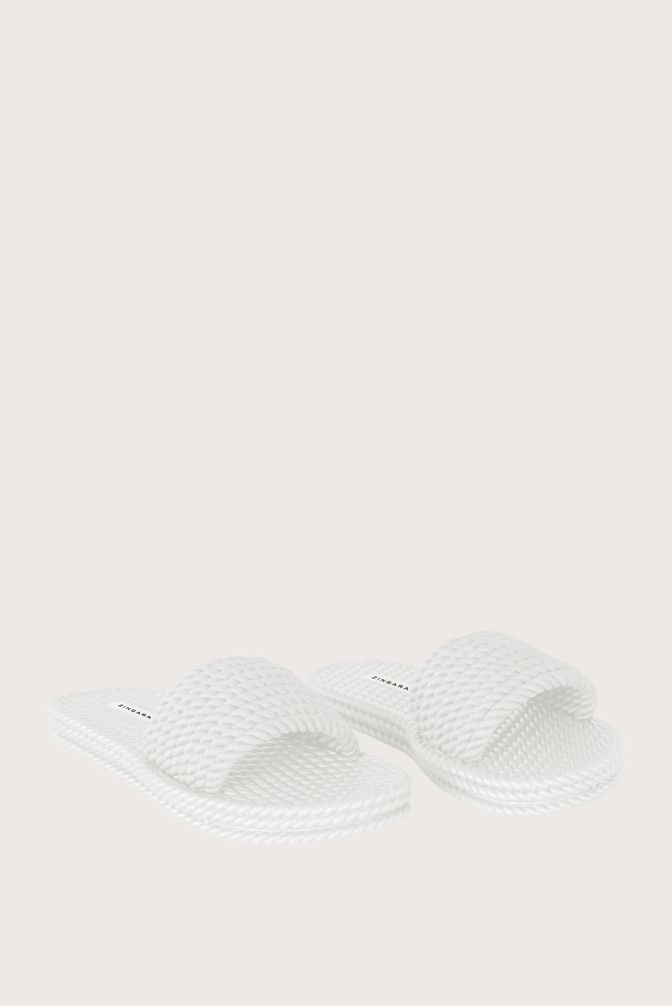 Rope Sandals White