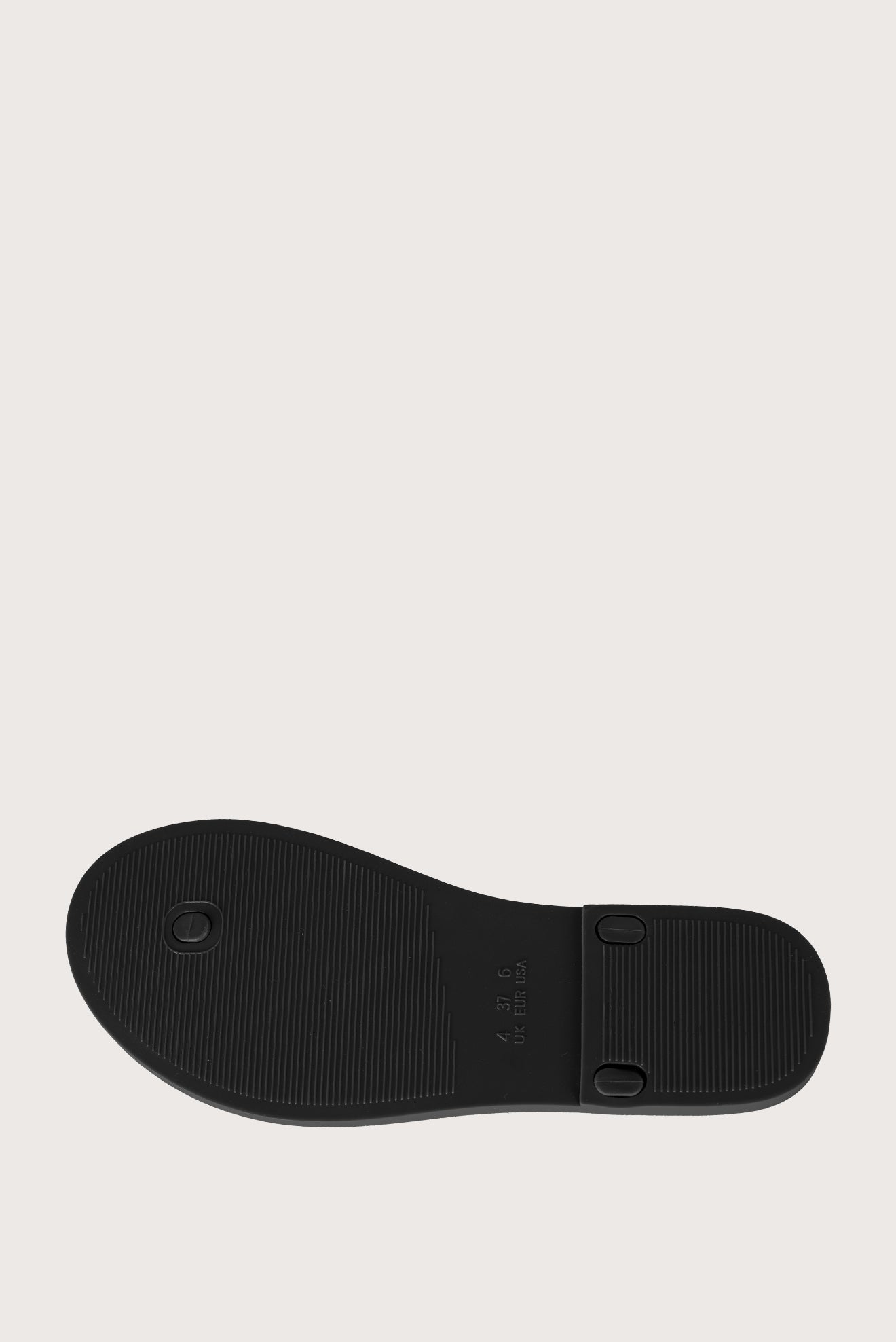Flower Sandal Black