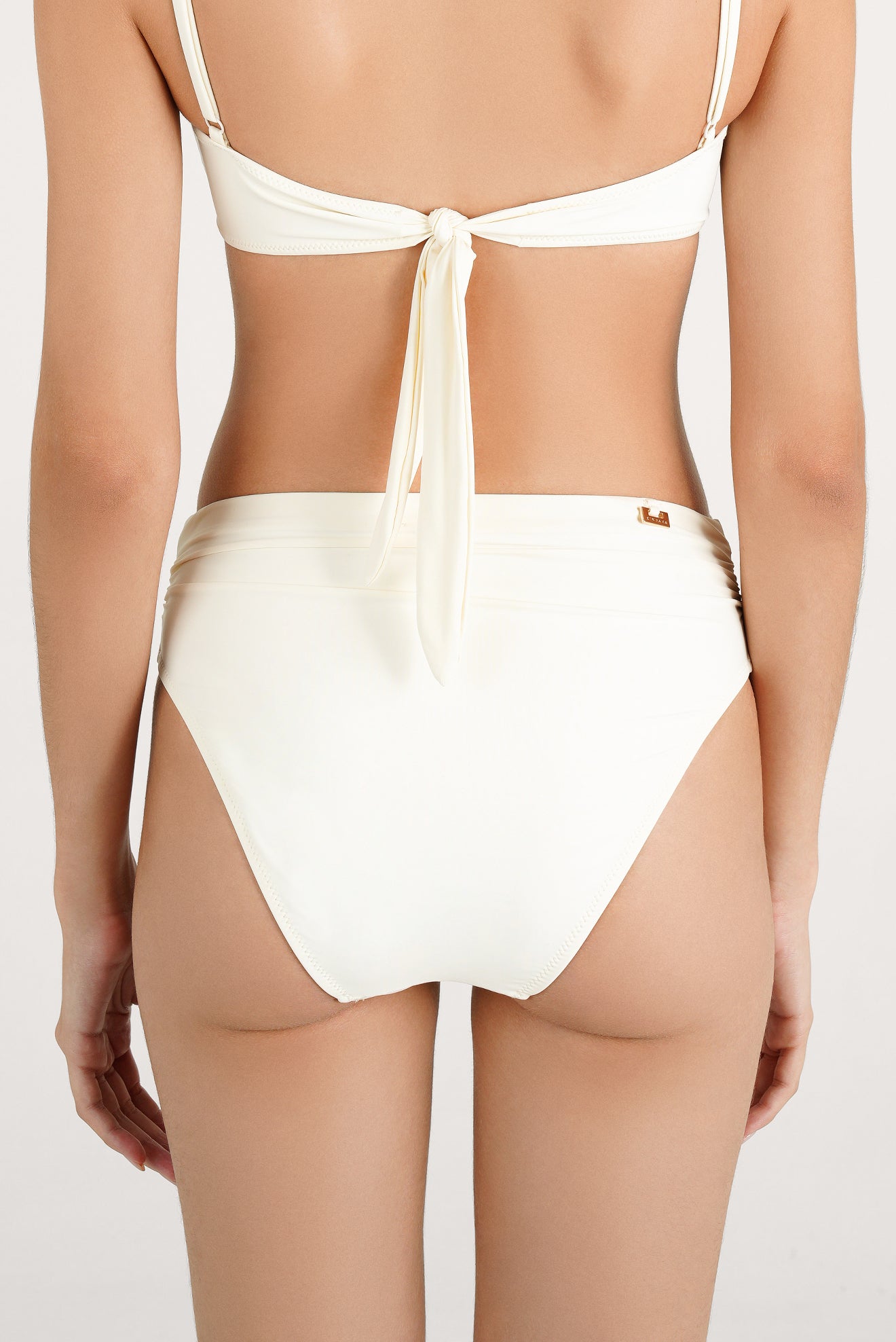 Ilhabella High-Waisted Ruched Bottom