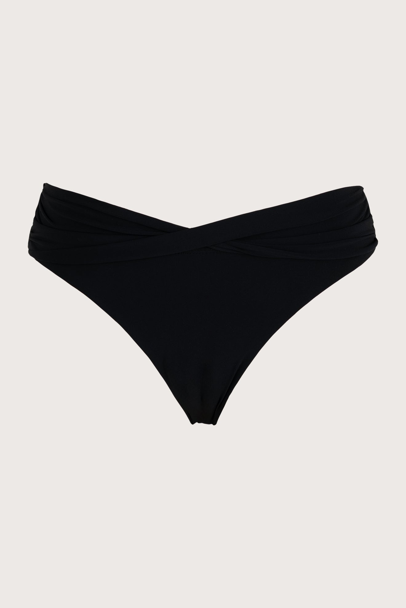 Attalea Black Criss-Cross Waist Bottom