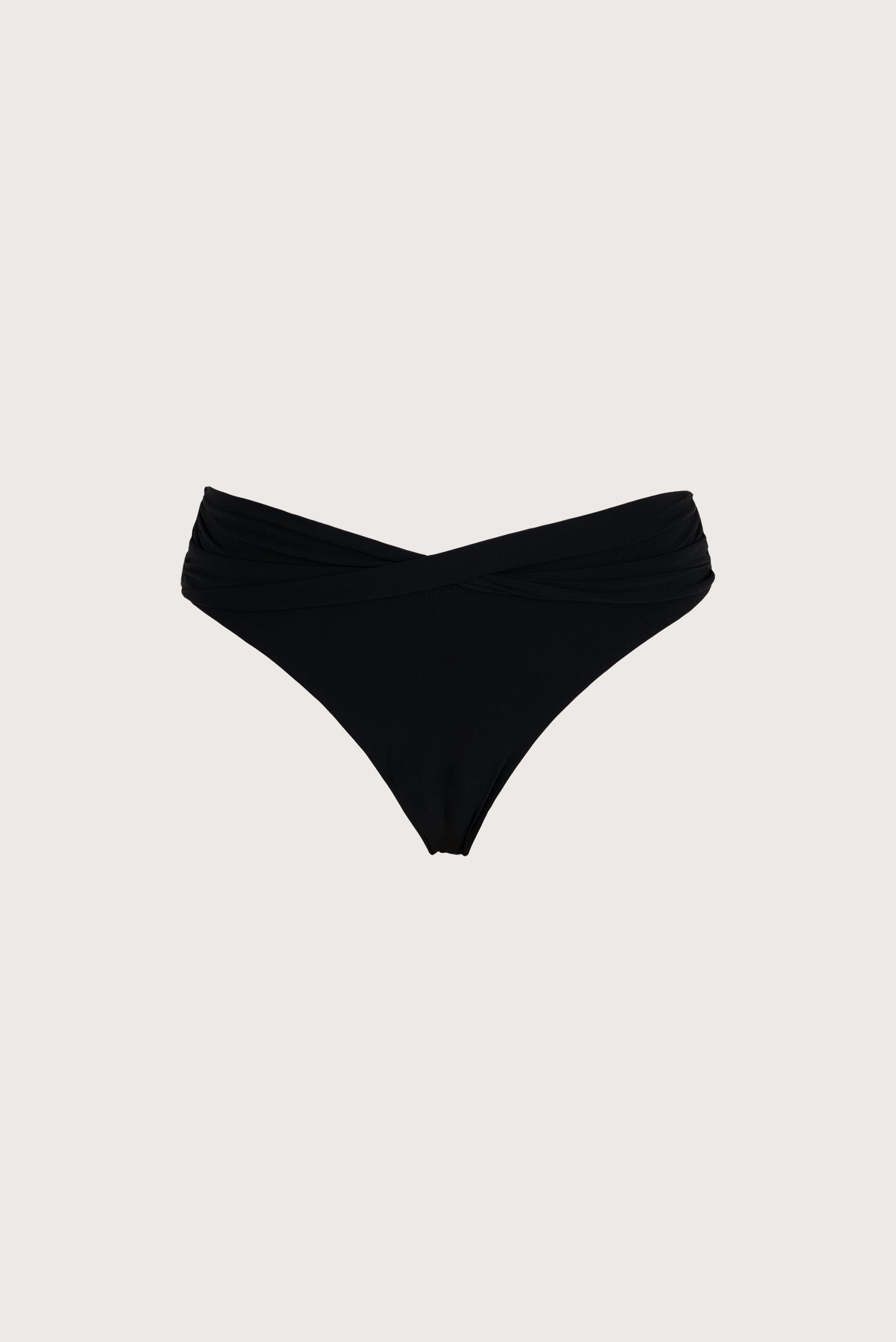 Attalea Black Criss-Cross Waist Bottom