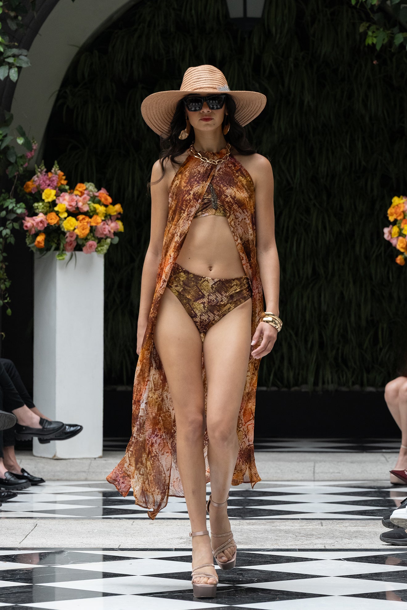 Kileya Mid-Waist Gathered Bottom