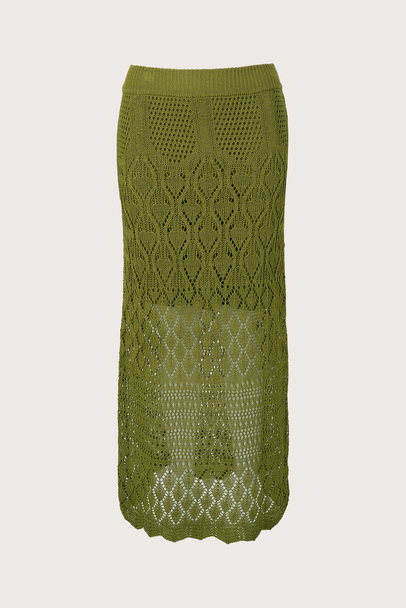 Falda Larga Caraiba Verde