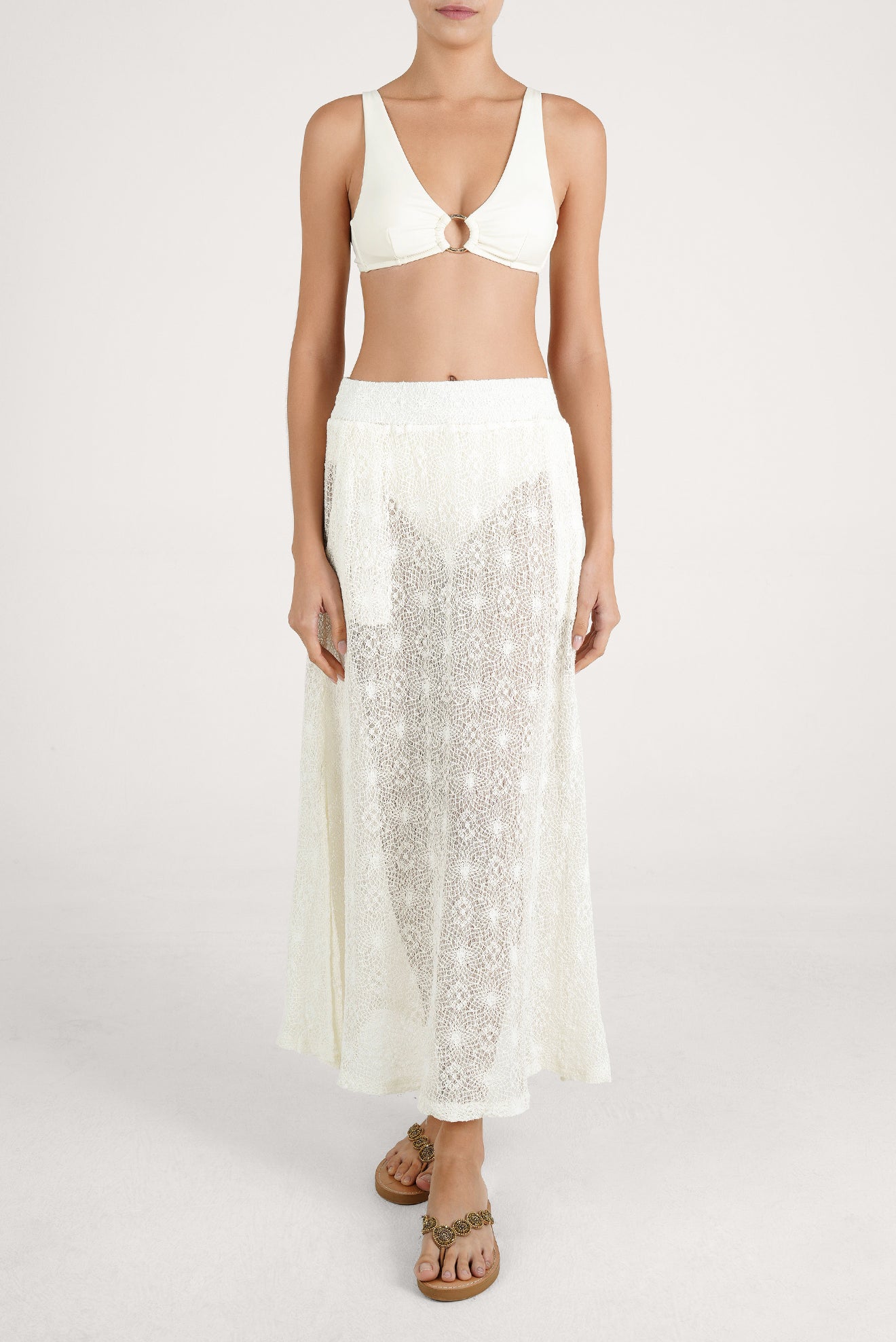 Vriesa Maxi Skirt Off White