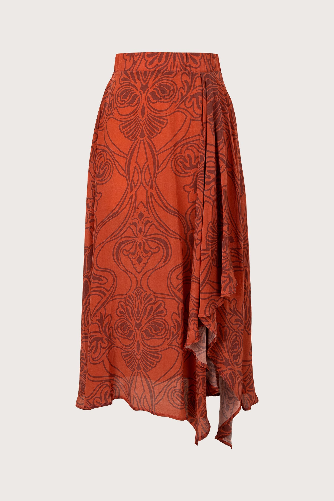Amira Solid Maxi Skirt