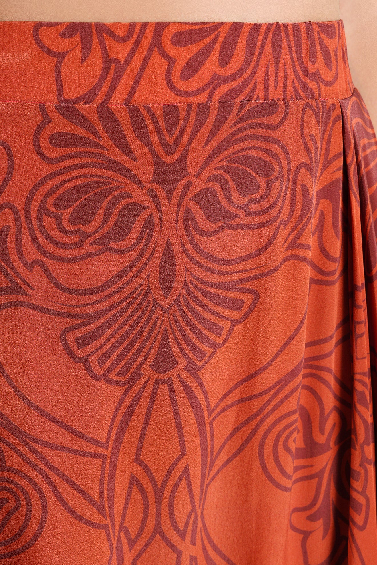 Amira Solid Maxi Skirt