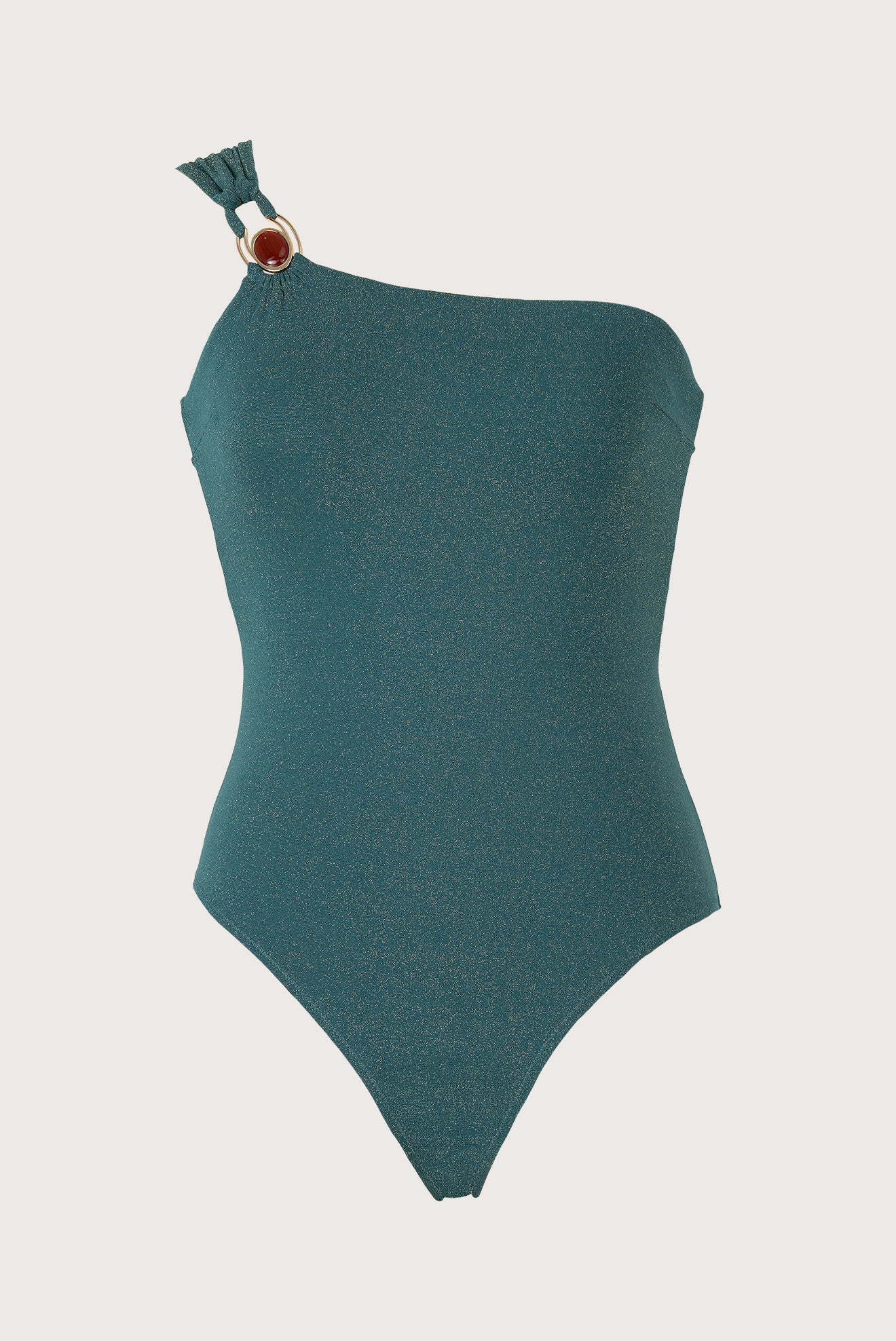 Entero 1 Hombro Hebilla Cacao Liso