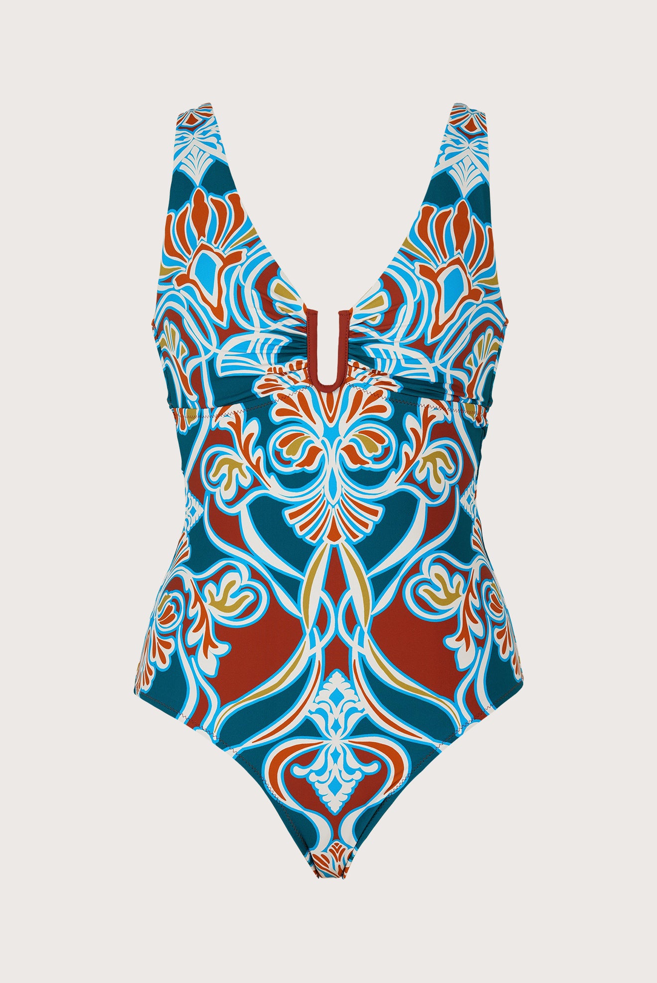 Amira V-Neck One-Piece