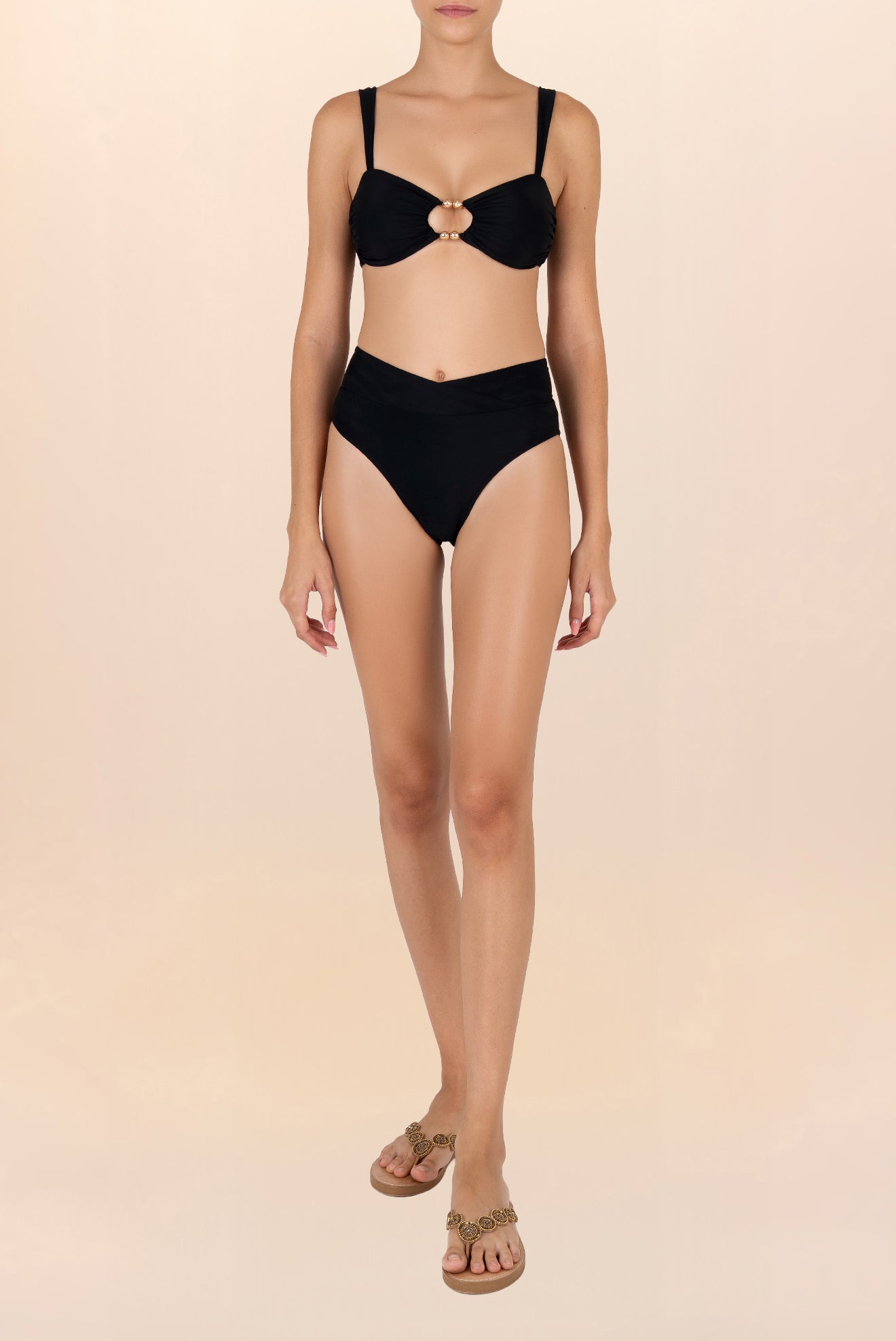 Sostén Bandeau Ilhabela Negro