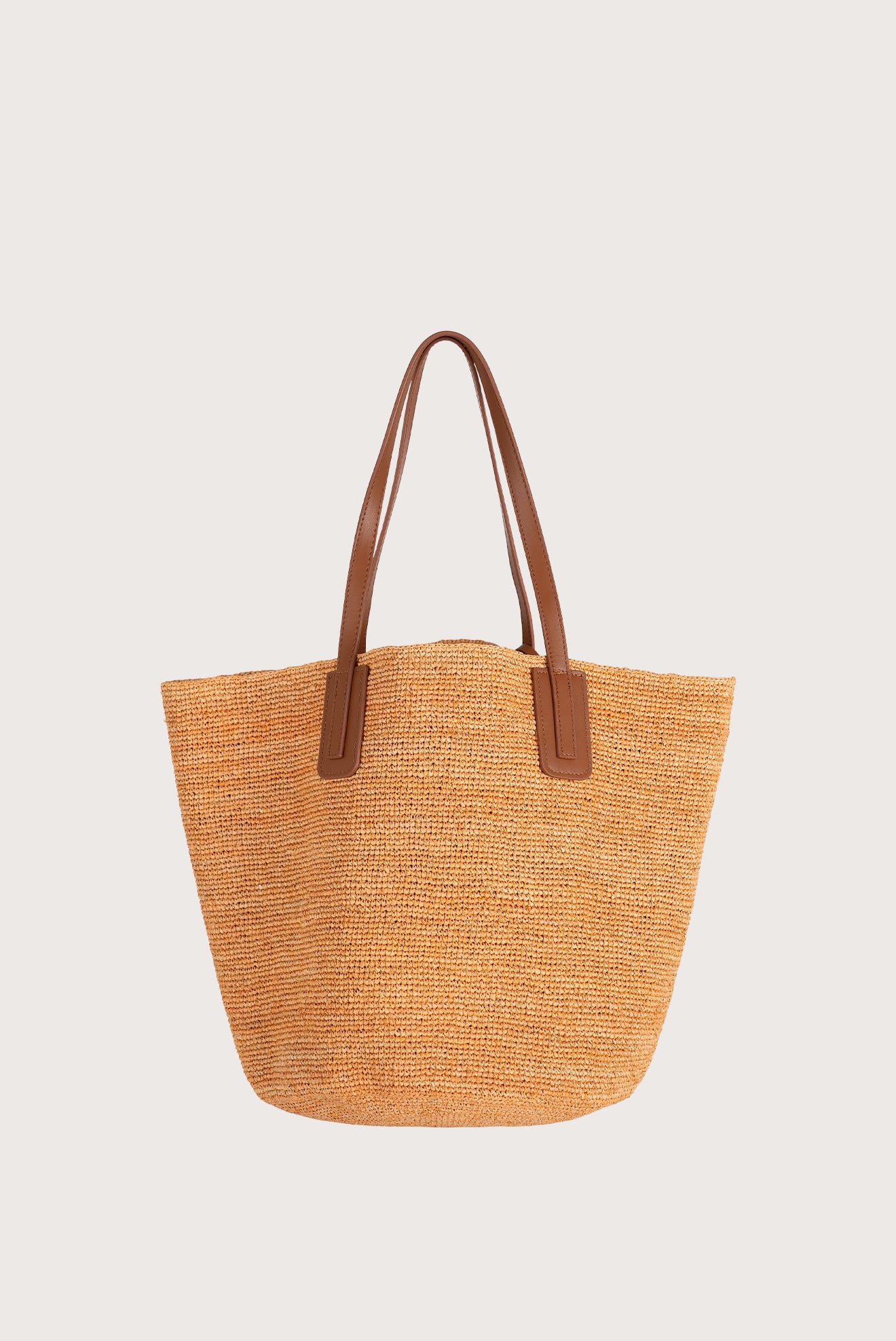 Classic Raffia Tote Bag in Natural