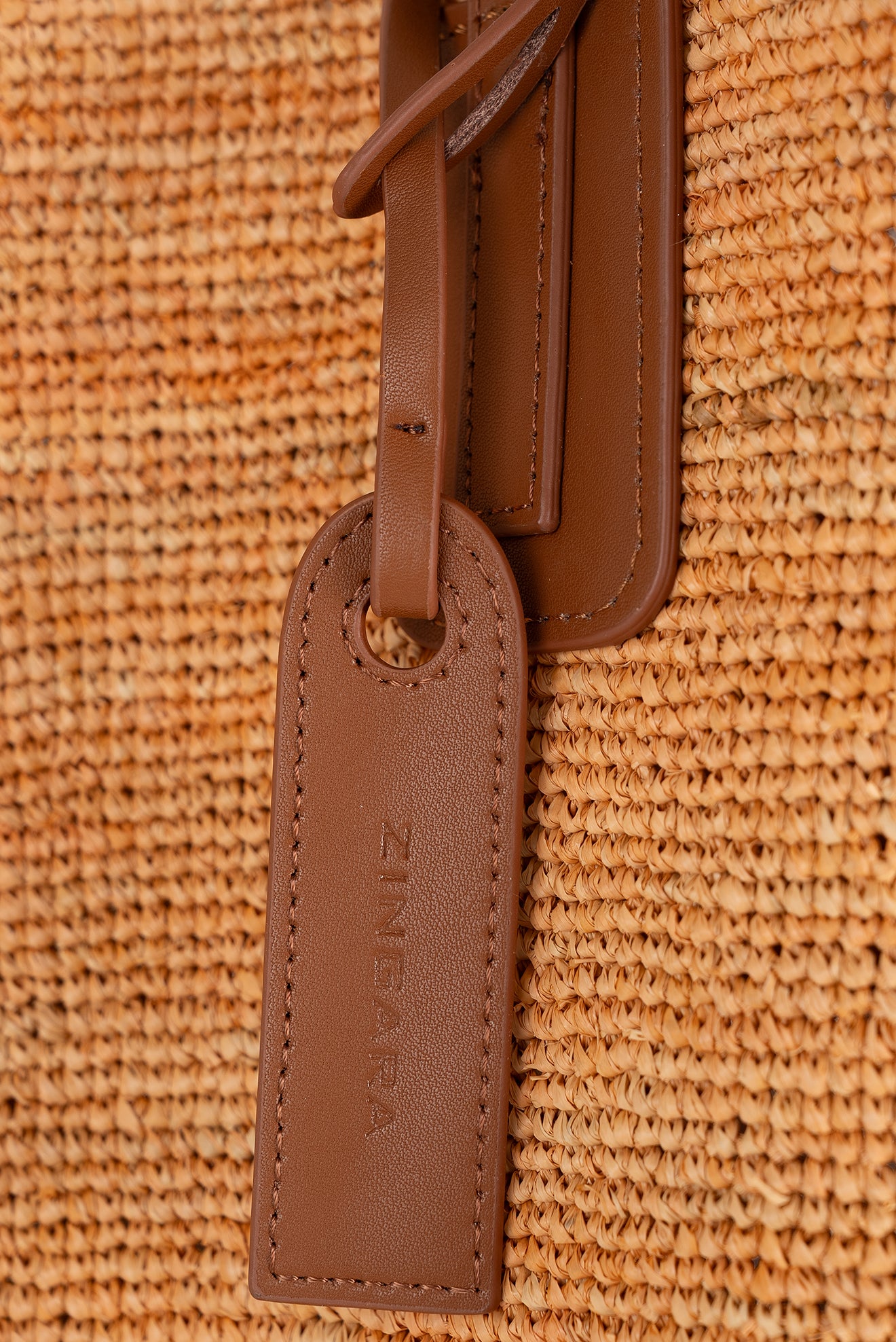 Natural Classic Raffia Tote Bag