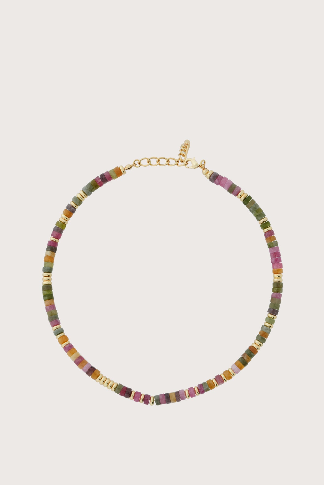 Warm Striped Necklace
