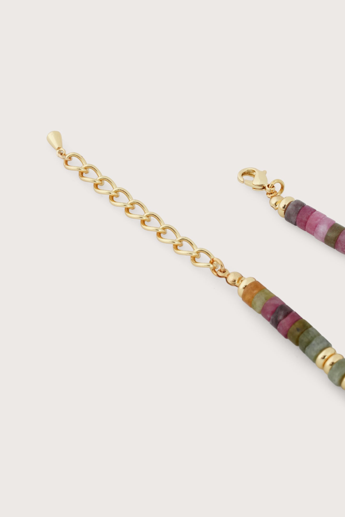 Warm Striped Necklace