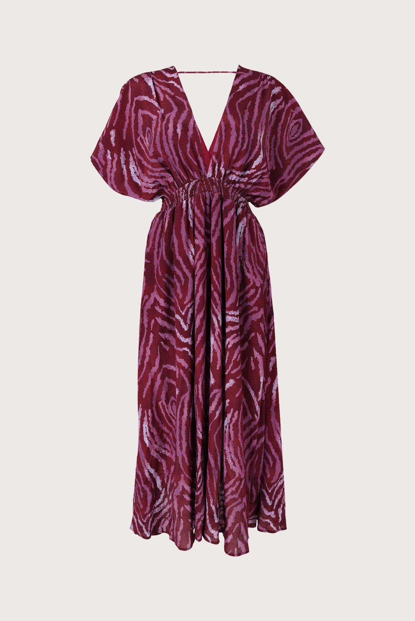 Zafira Long V-Dress