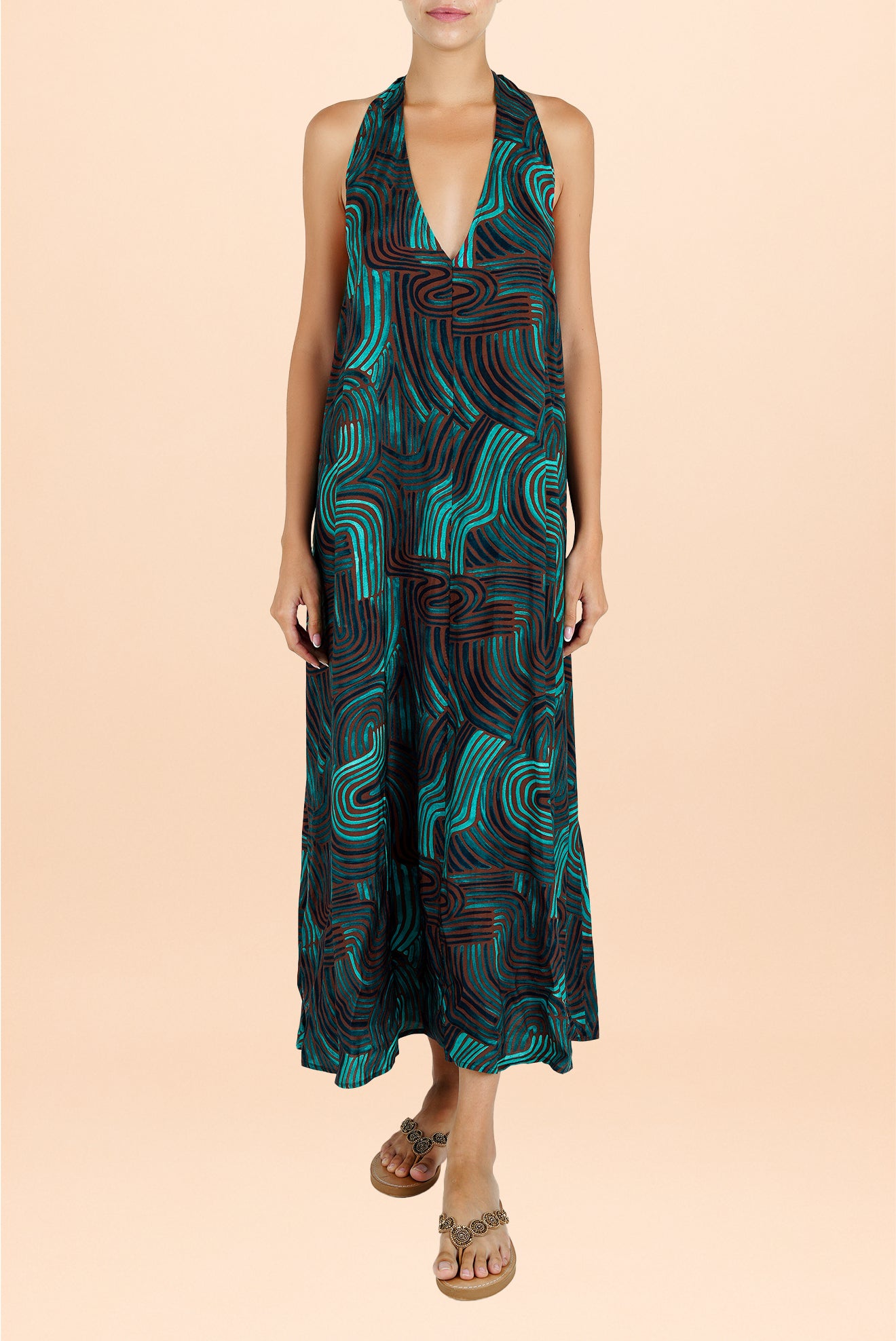 Cacao Maxi Dress